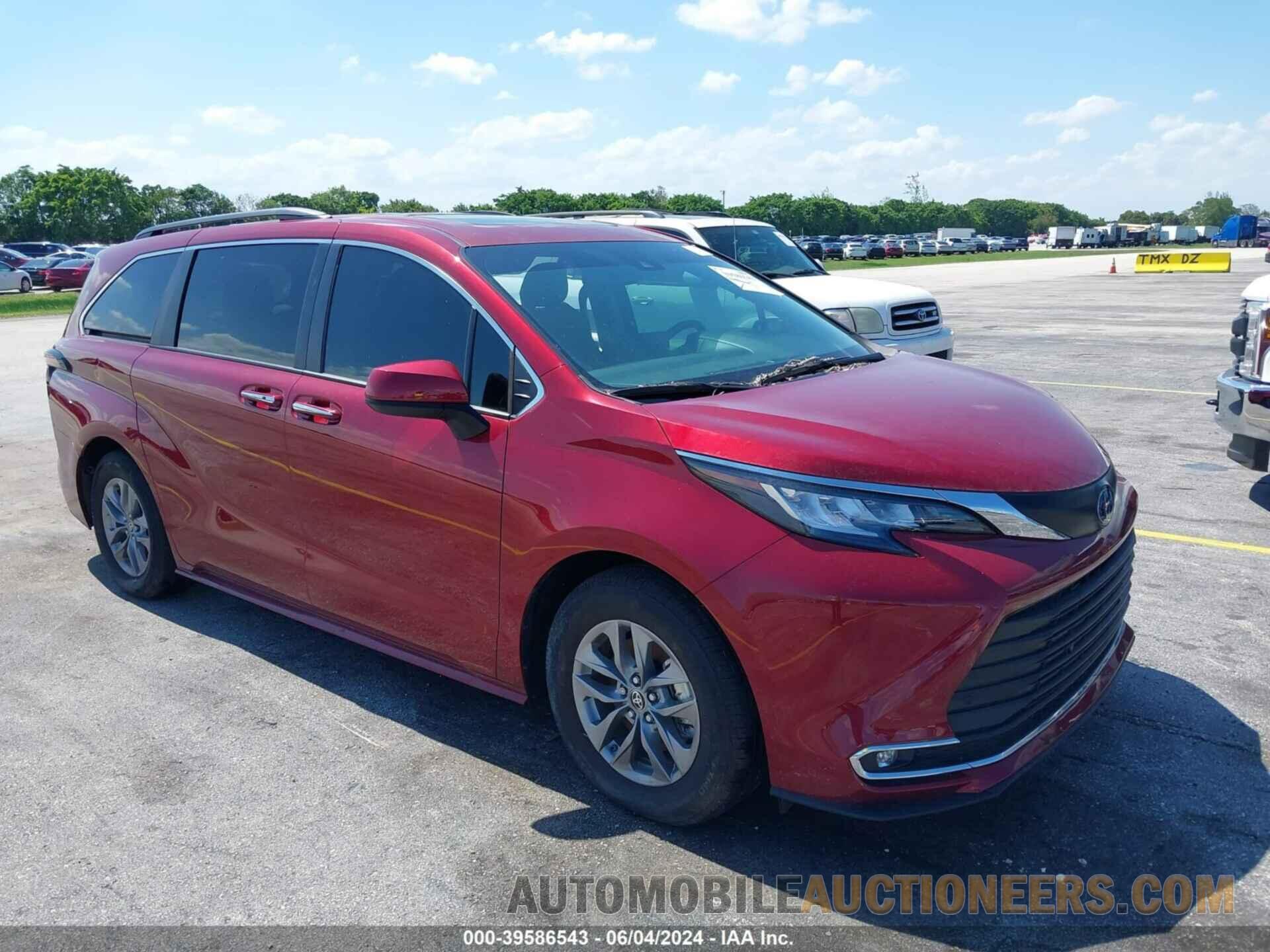 5TDYRKEC7NS094311 TOYOTA SIENNA 2022