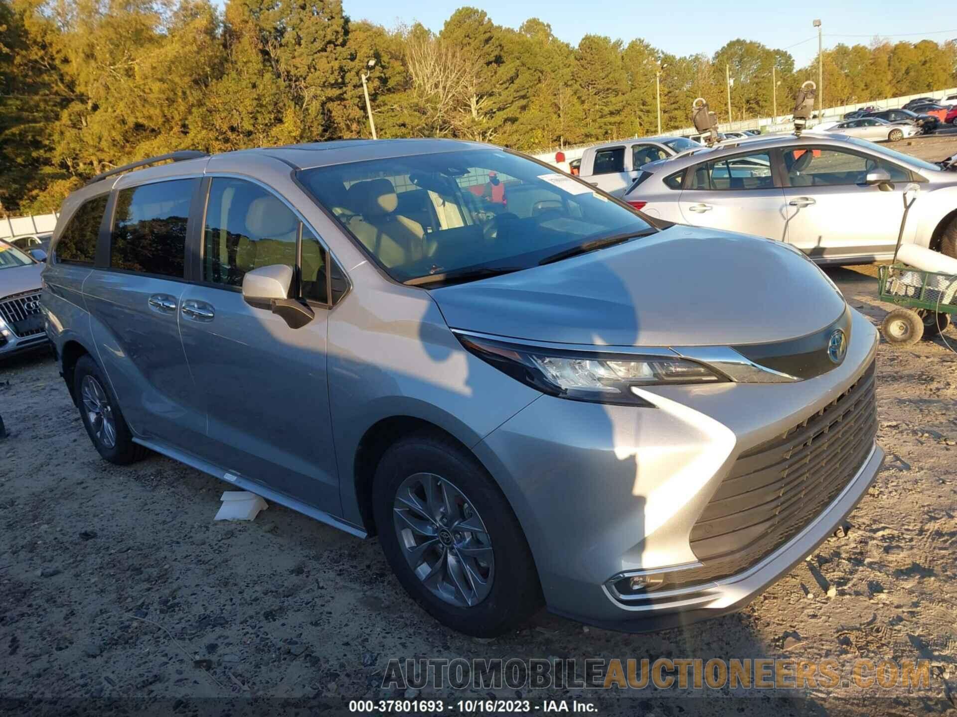 5TDYRKEC7NS100222 TOYOTA SIENNA 2022