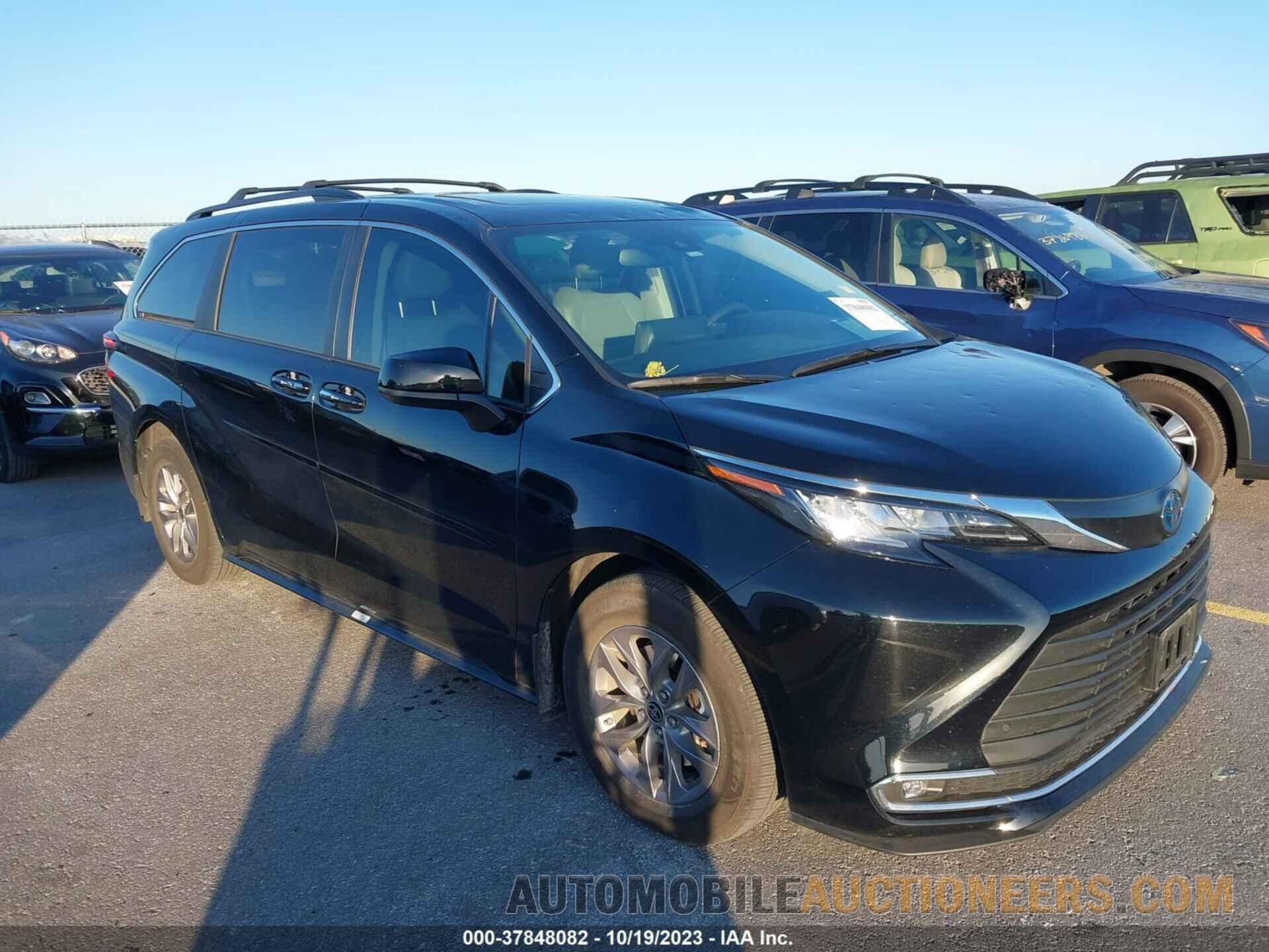 5TDYRKEC7NS109115 TOYOTA SIENNA 2022