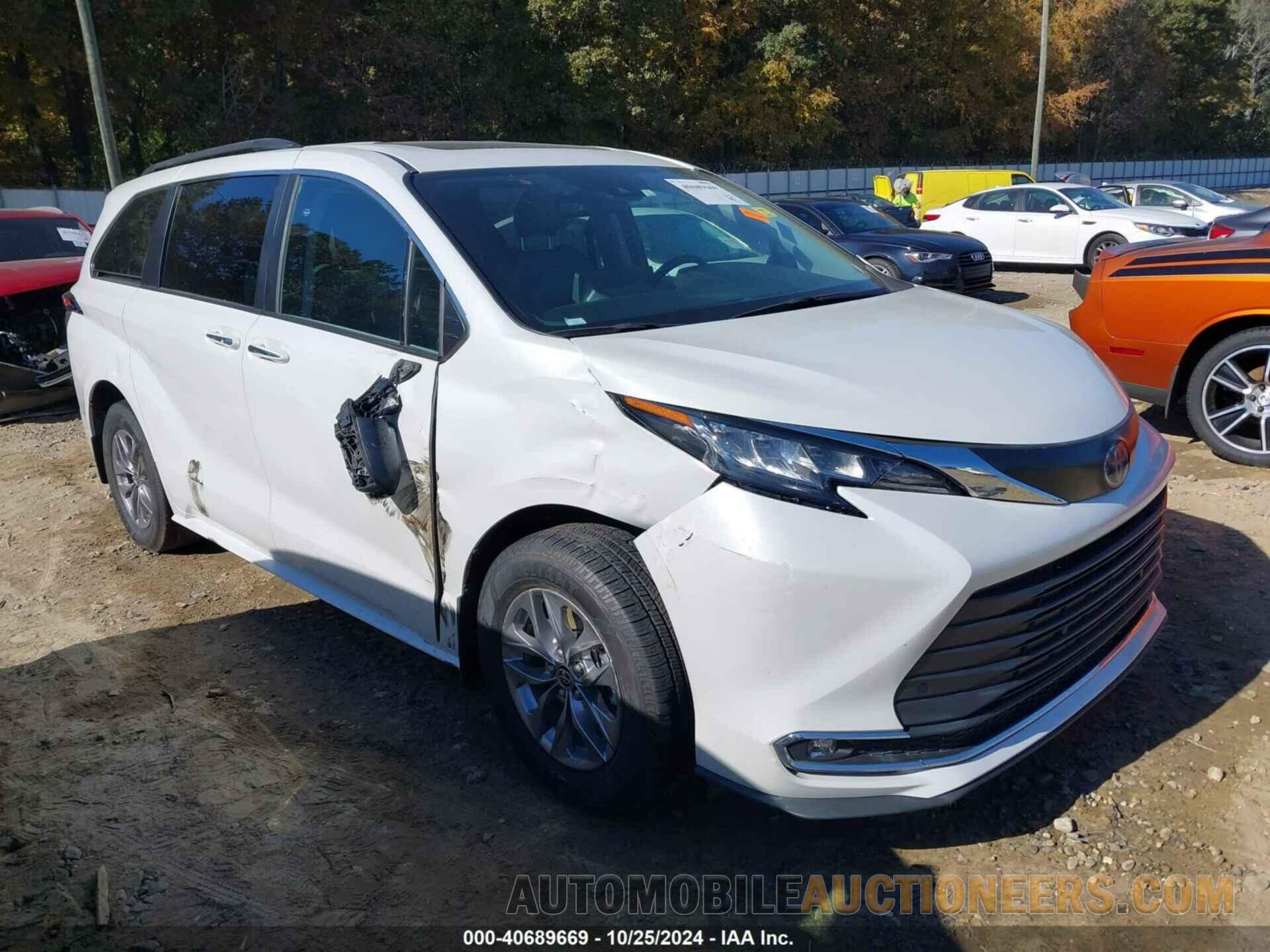 5TDYRKEC7NS119112 TOYOTA SIENNA 2022