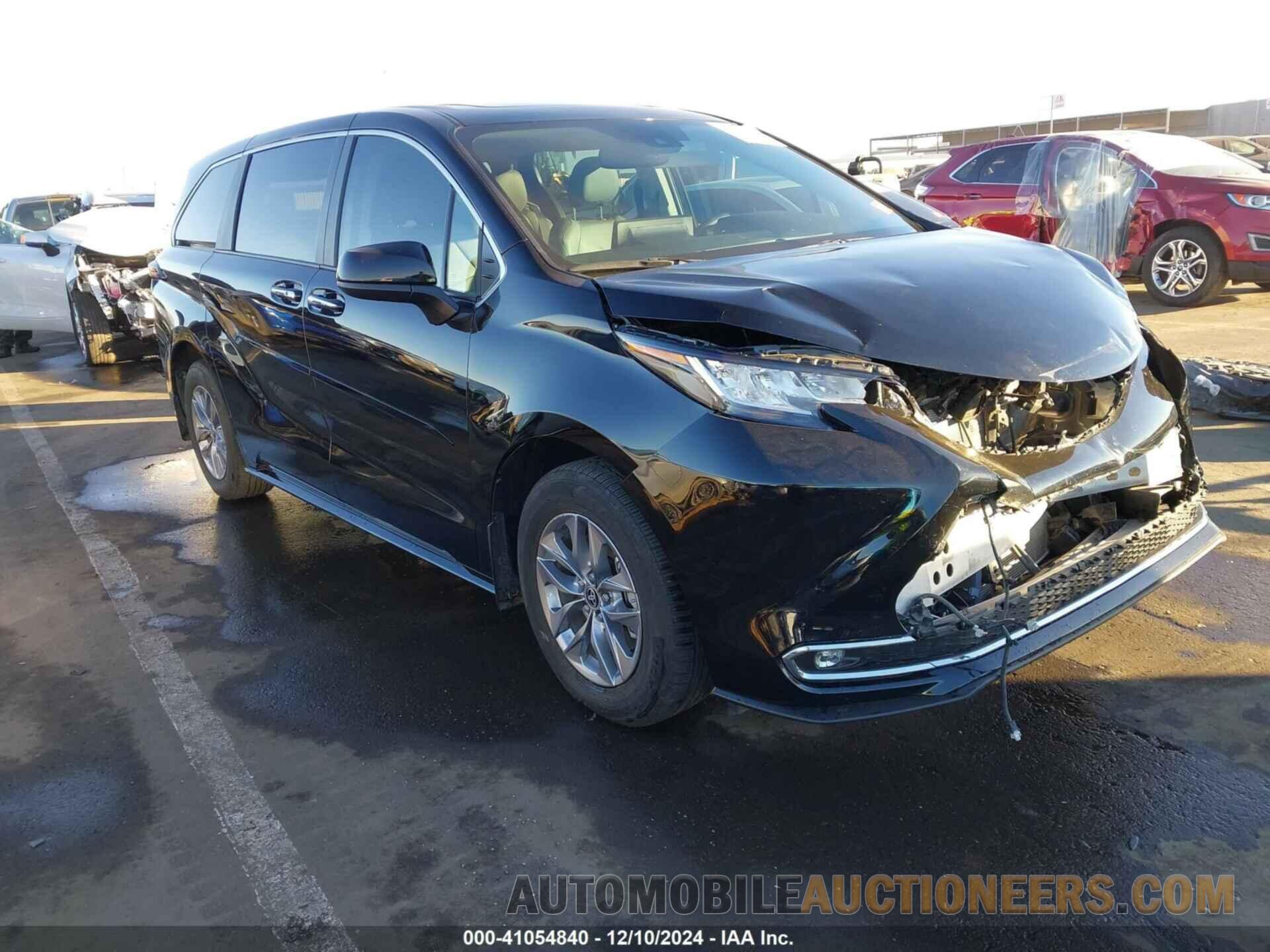 5TDYRKEC7NS128893 TOYOTA SIENNA 2022