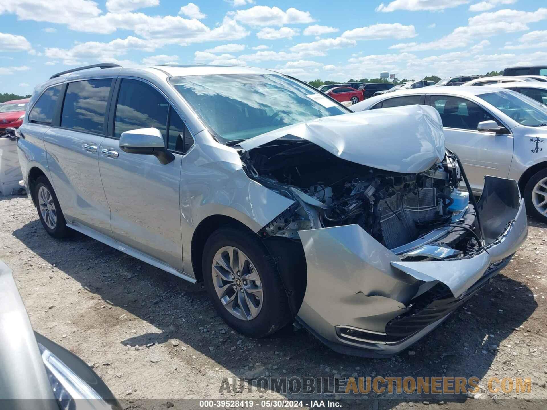 5TDYRKEC7PS161671 TOYOTA SIENNA 2023