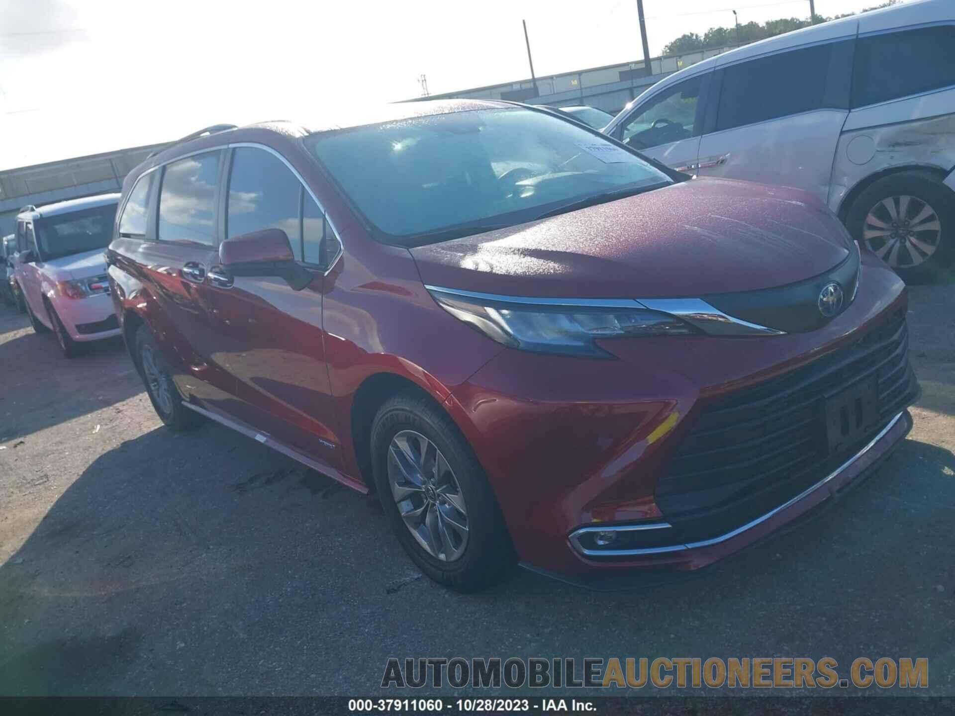 5TDYRKEC8MS006140 TOYOTA SIENNA 2021