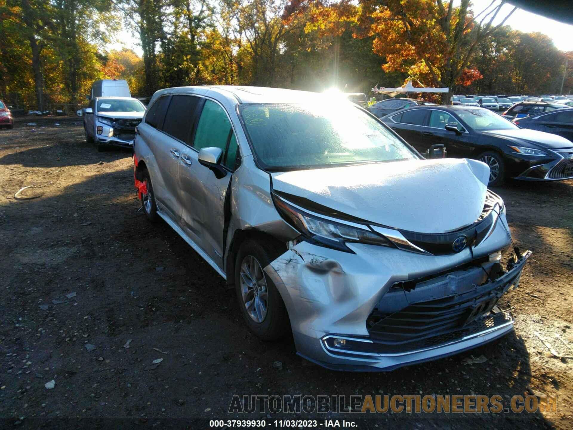 5TDYRKEC8MS027702 TOYOTA SIENNA 2021