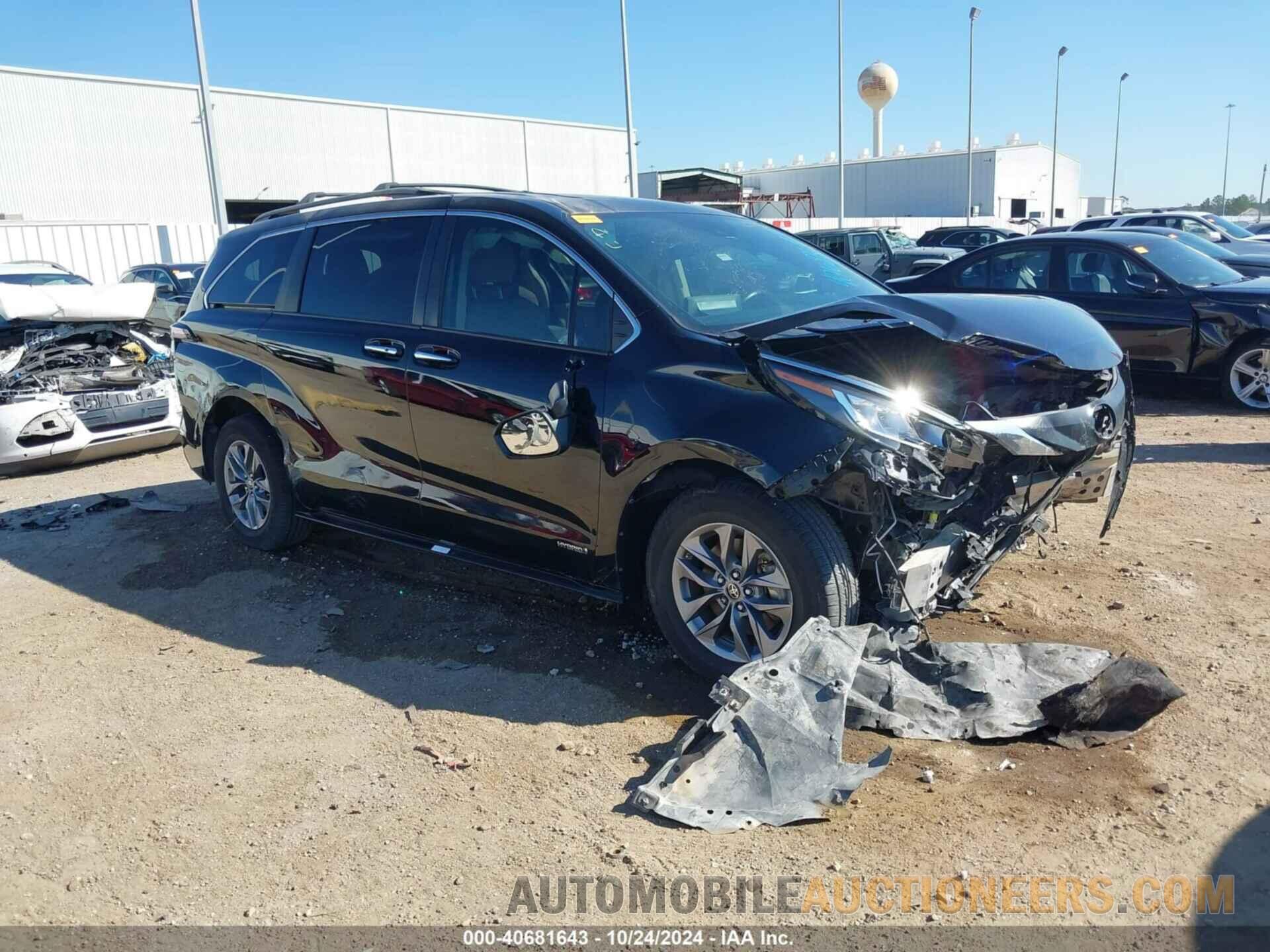 5TDYRKEC8MS036982 TOYOTA SIENNA 2021