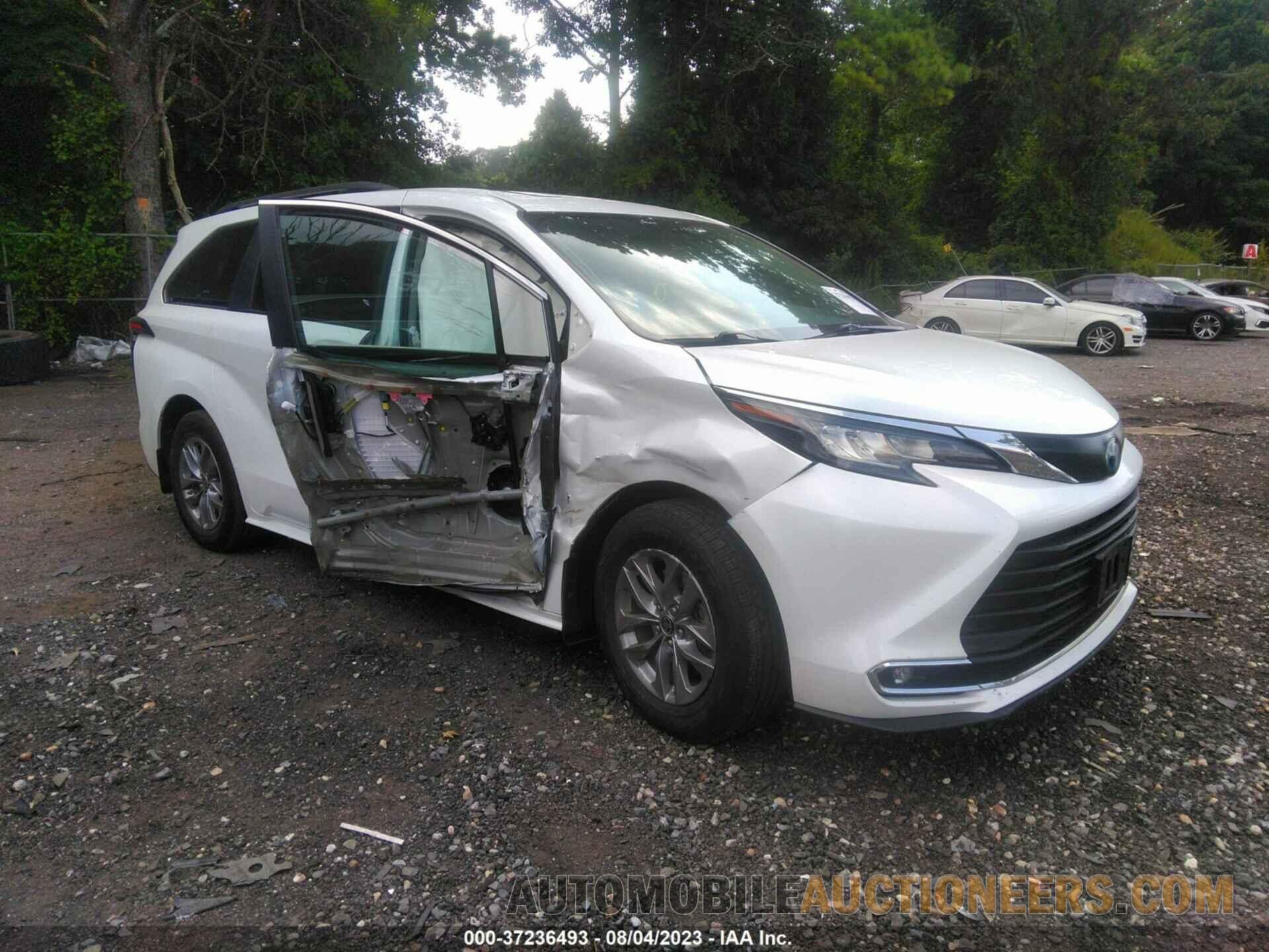 5TDYRKEC8NS087979 TOYOTA SIENNA 2022