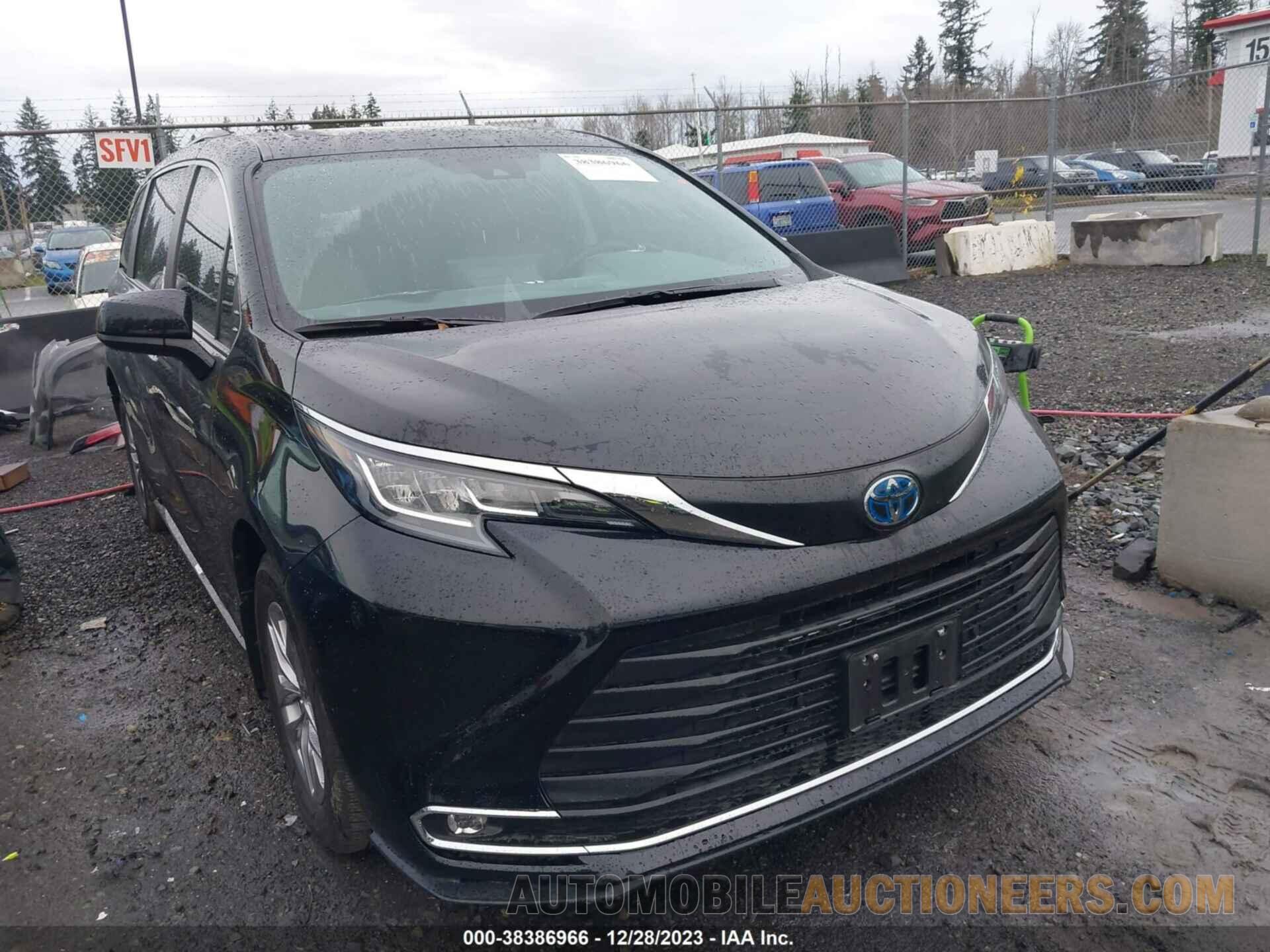 5TDYRKEC8NS094978 TOYOTA SIENNA 2022