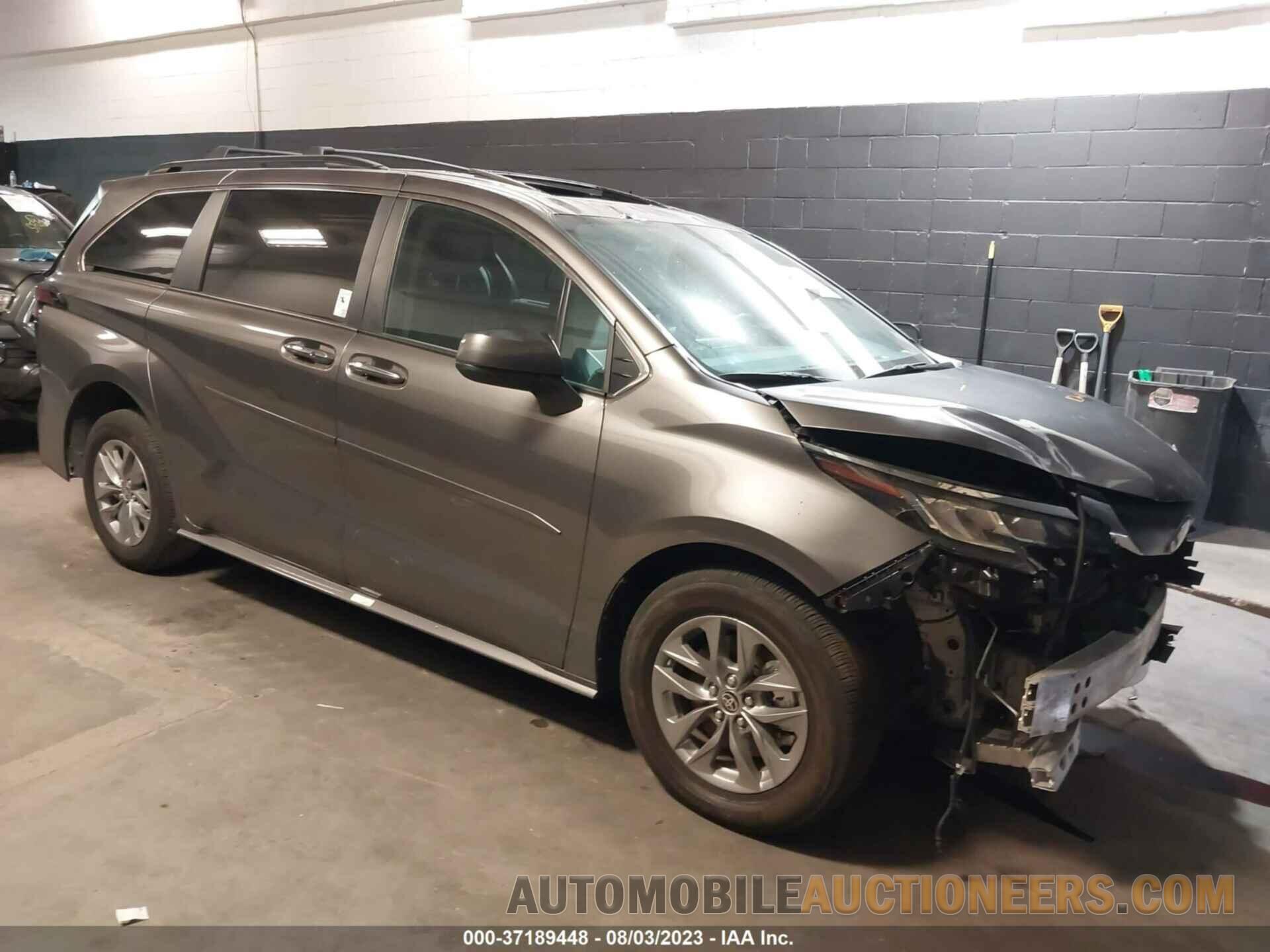 5TDYRKEC8NS121418 TOYOTA SIENNA 2022