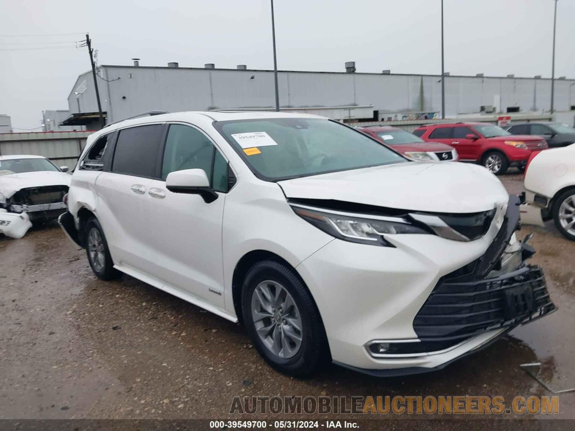 5TDYRKEC9MS004798 TOYOTA SIENNA 2021