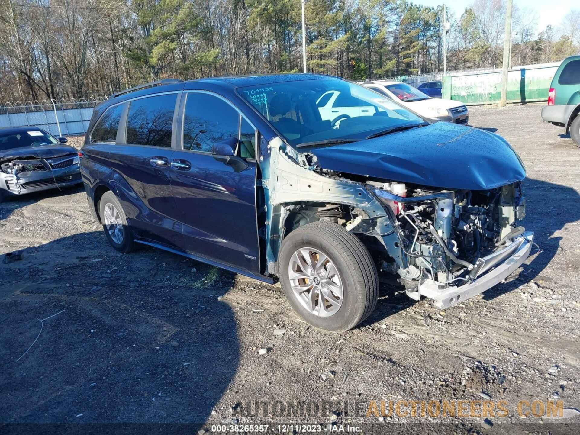 5TDYRKEC9MS004901 TOYOTA SIENNA 2021