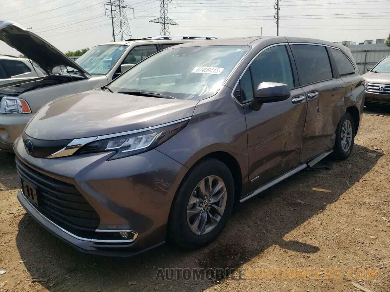 5TDYRKEC9MS010391 TOYOTA All Models 2021