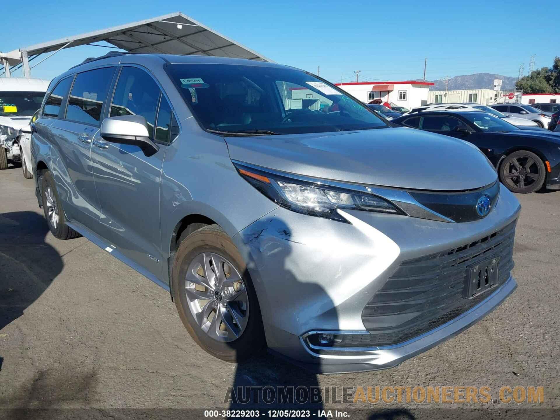 5TDYRKEC9MS062930 TOYOTA SIENNA 2021