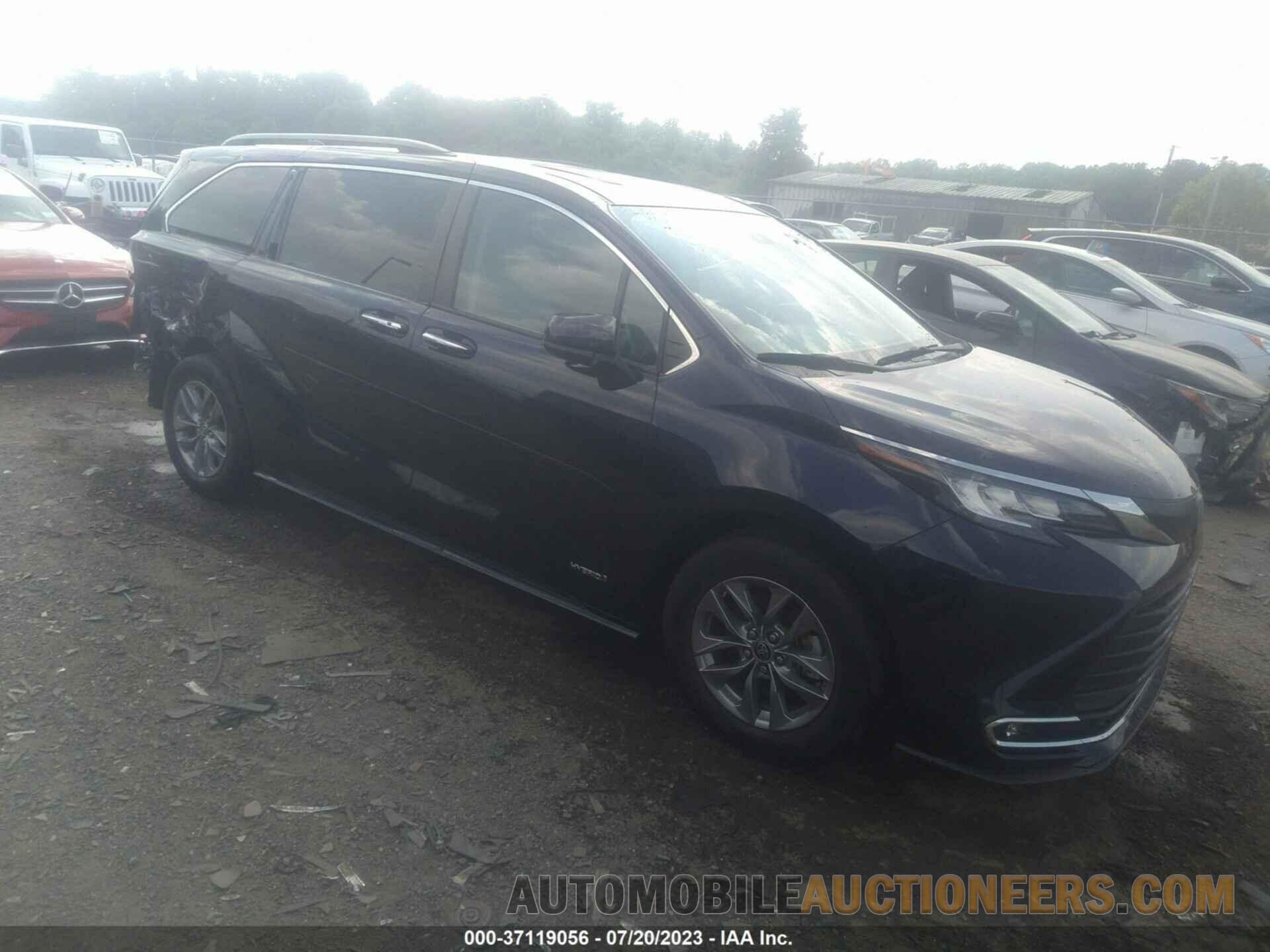 5TDYRKEC9MS072566 TOYOTA SIENNA 2021