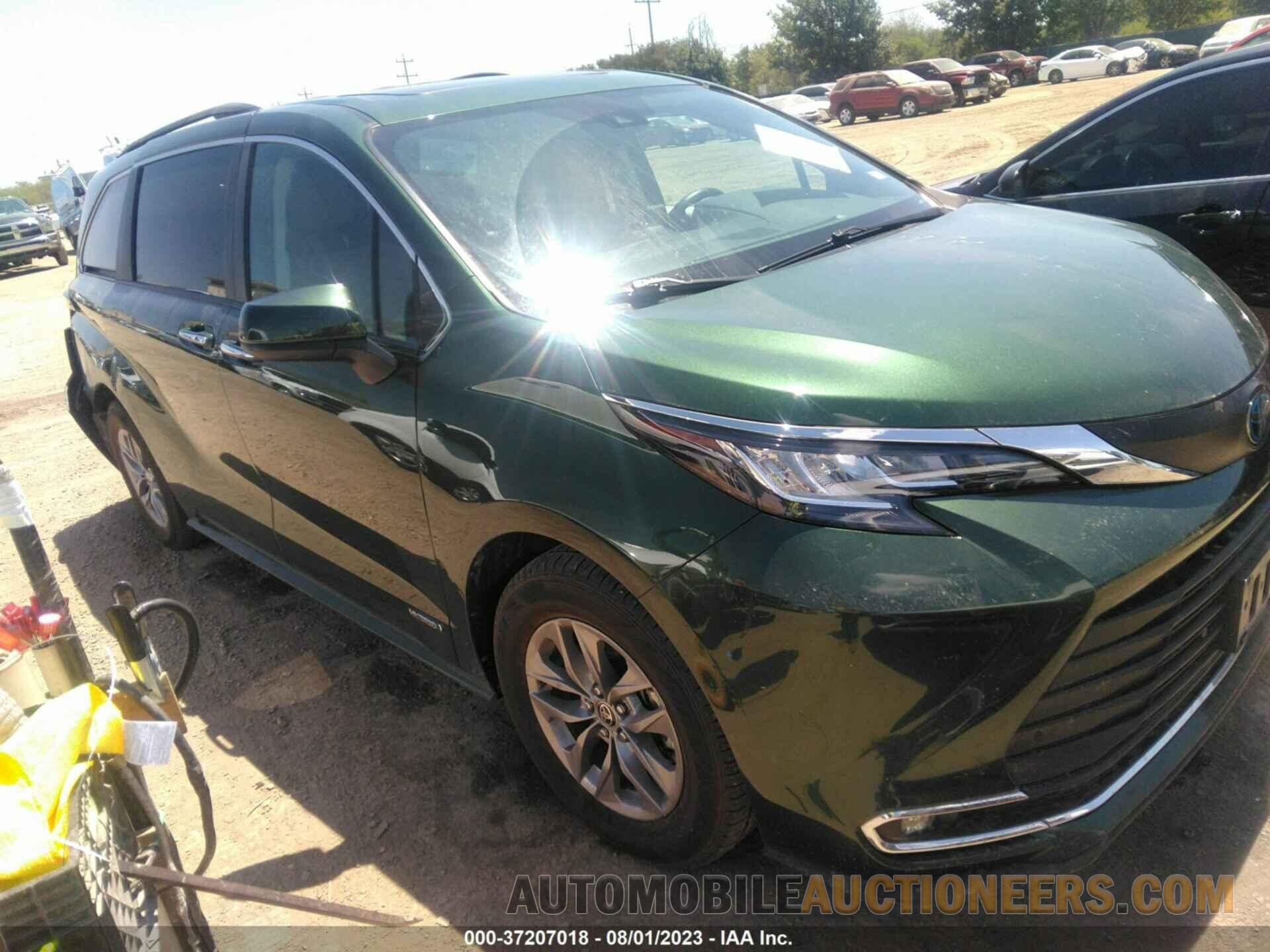 5TDYRKECXMS012652 TOYOTA SIENNA 2021