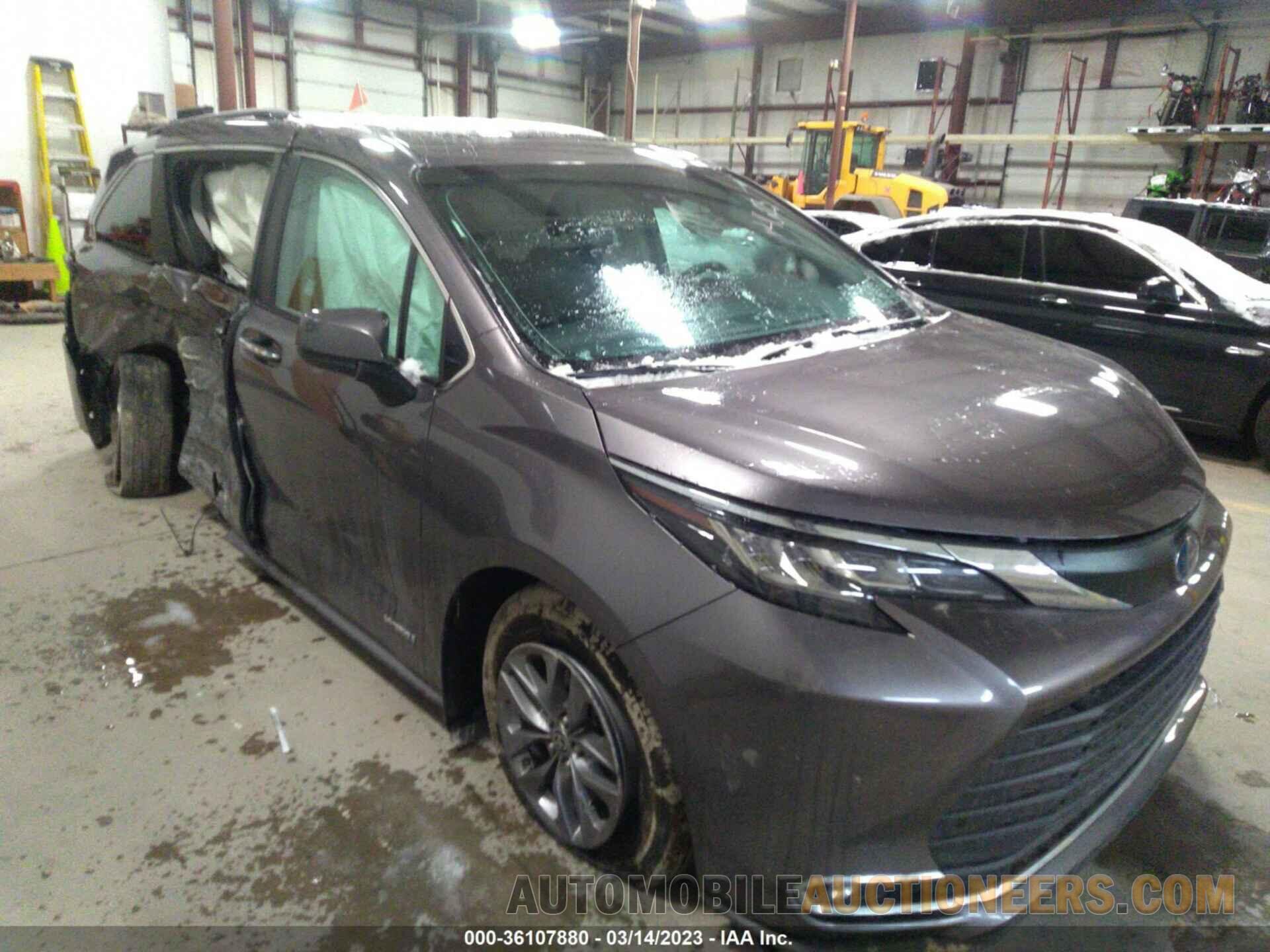 5TDYRKECXMS064623 TOYOTA SIENNA 2021