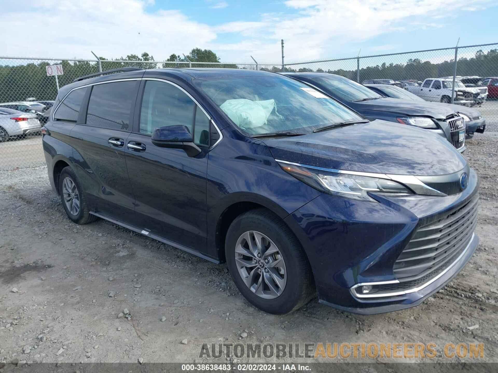 5TDYRKECXPS157100 TOYOTA SIENNA 2023