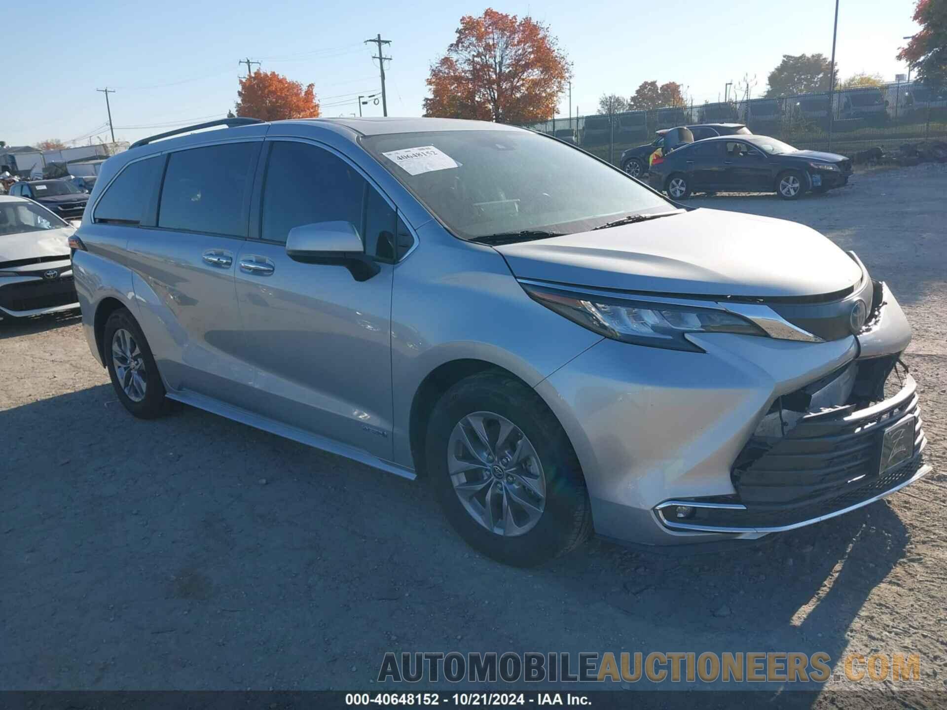 5TDYSKFC1MS024983 TOYOTA SIENNA 2021