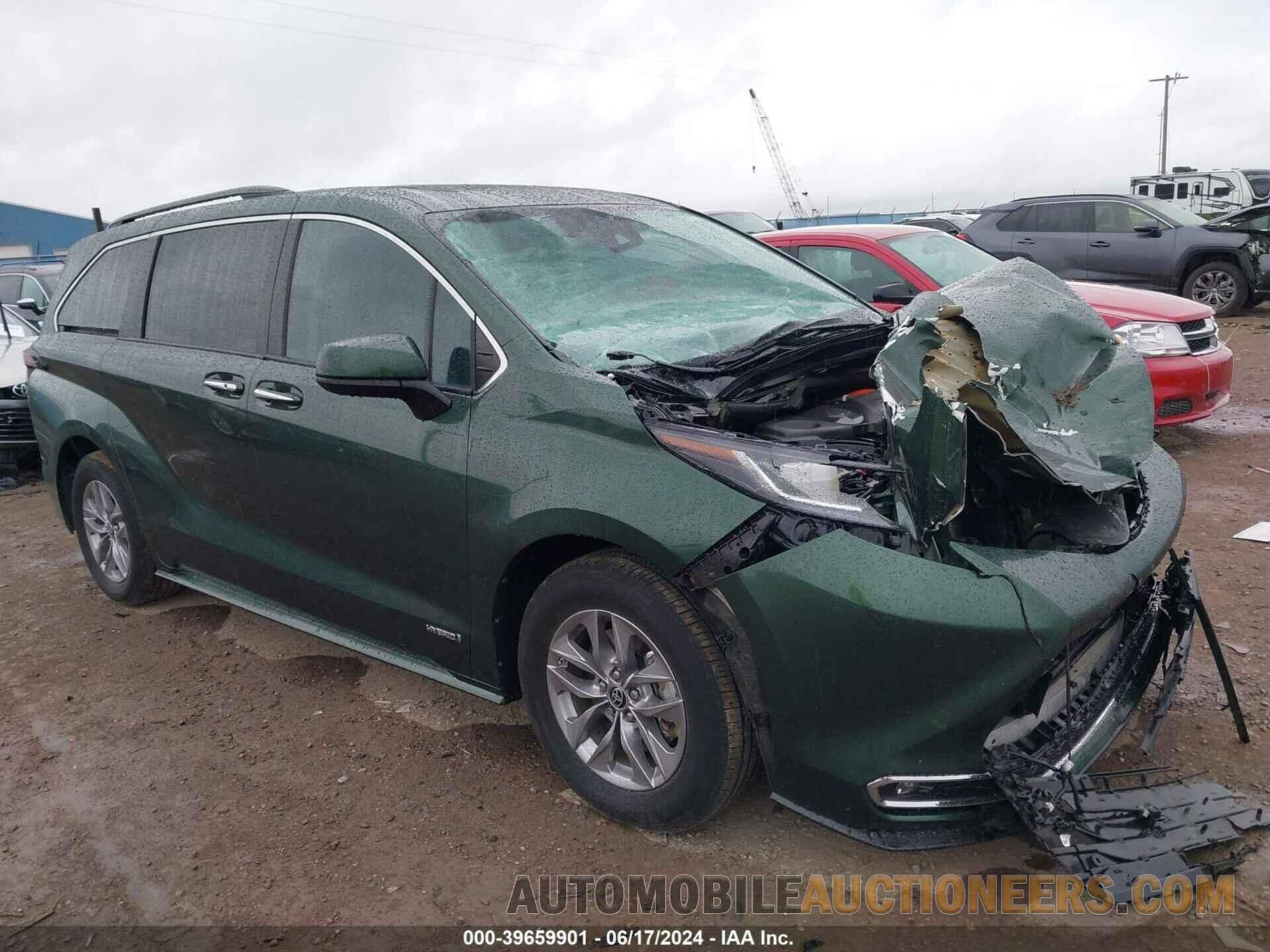 5TDYSKFC1MS040293 TOYOTA SIENNA 2021