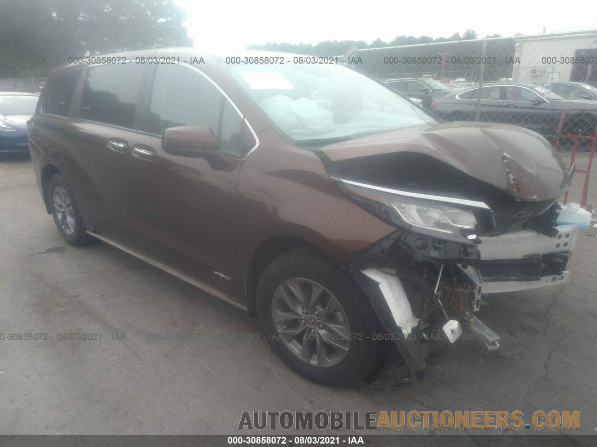 5TDYSKFC2MS011918 TOYOTA SIENNA 2021