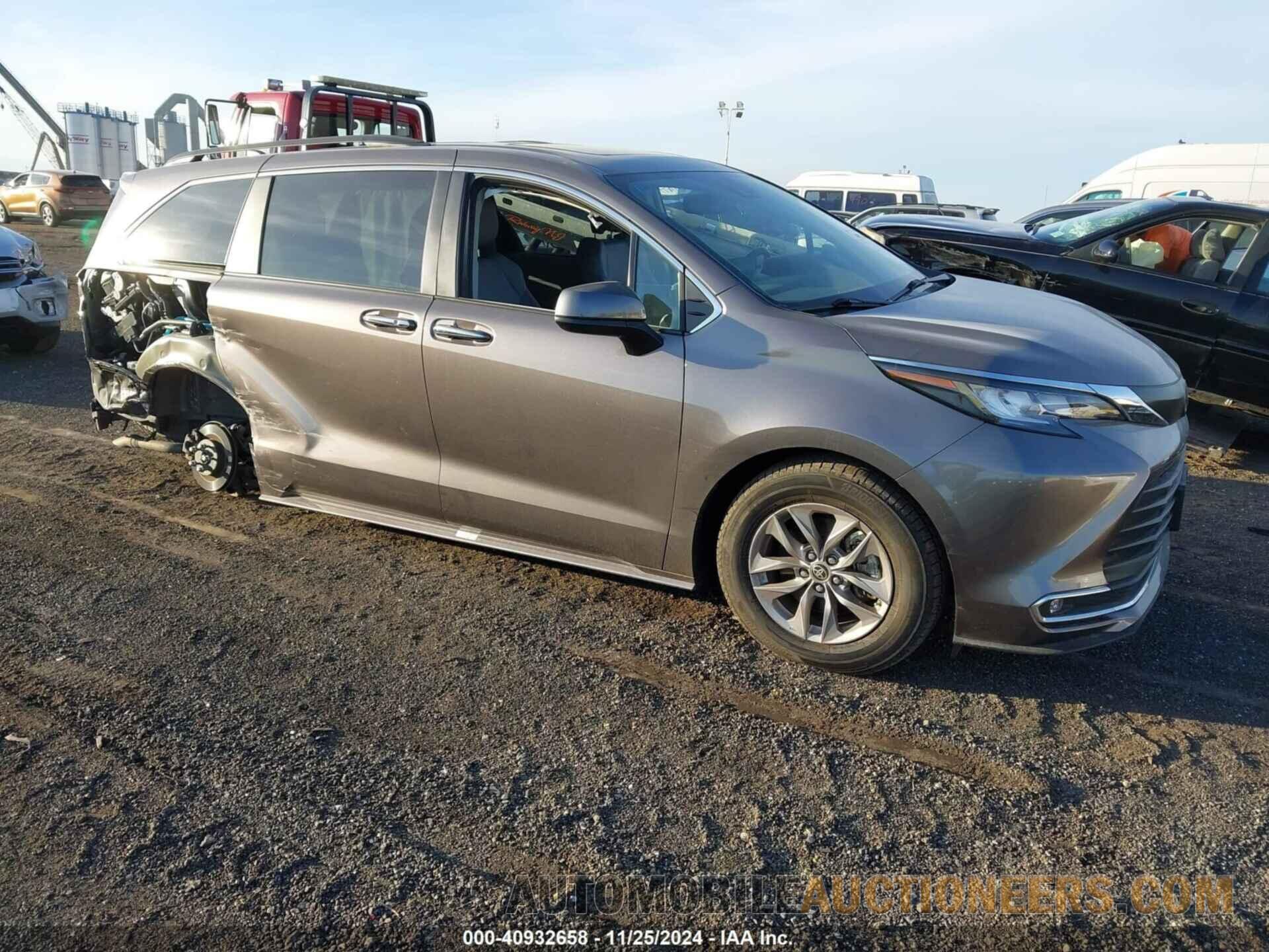 5TDYSKFC2NS059016 TOYOTA SIENNA 2022