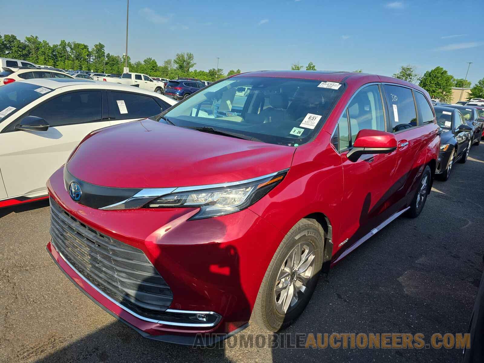 5TDYSKFC5MS011766 Toyota Sienna 2021