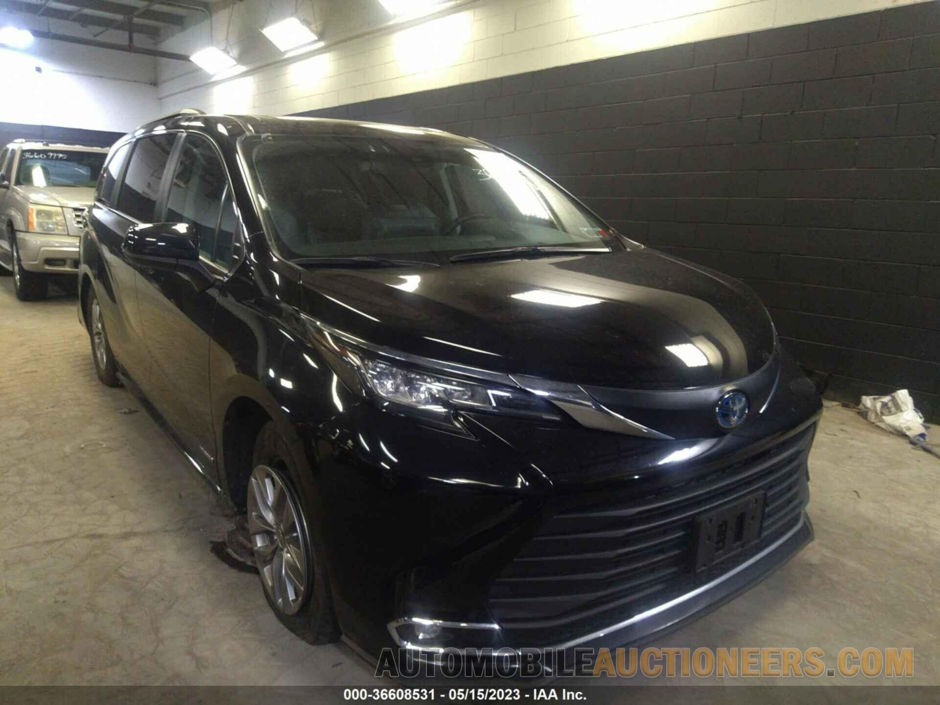 5TDYSKFC6MS008133 TOYOTA SIENNA 2021