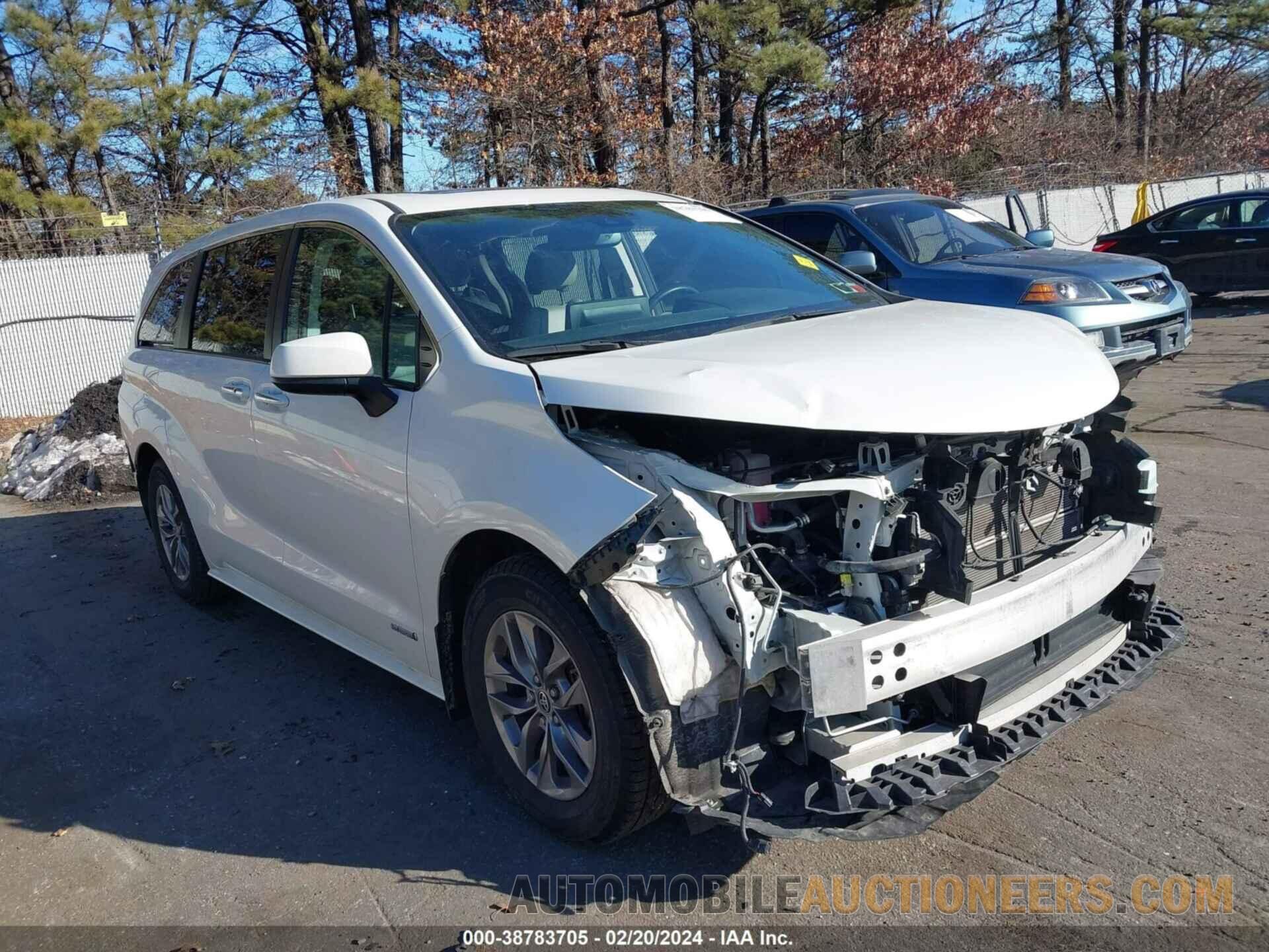 5TDYSKFC6MS024946 TOYOTA SIENNA 2021