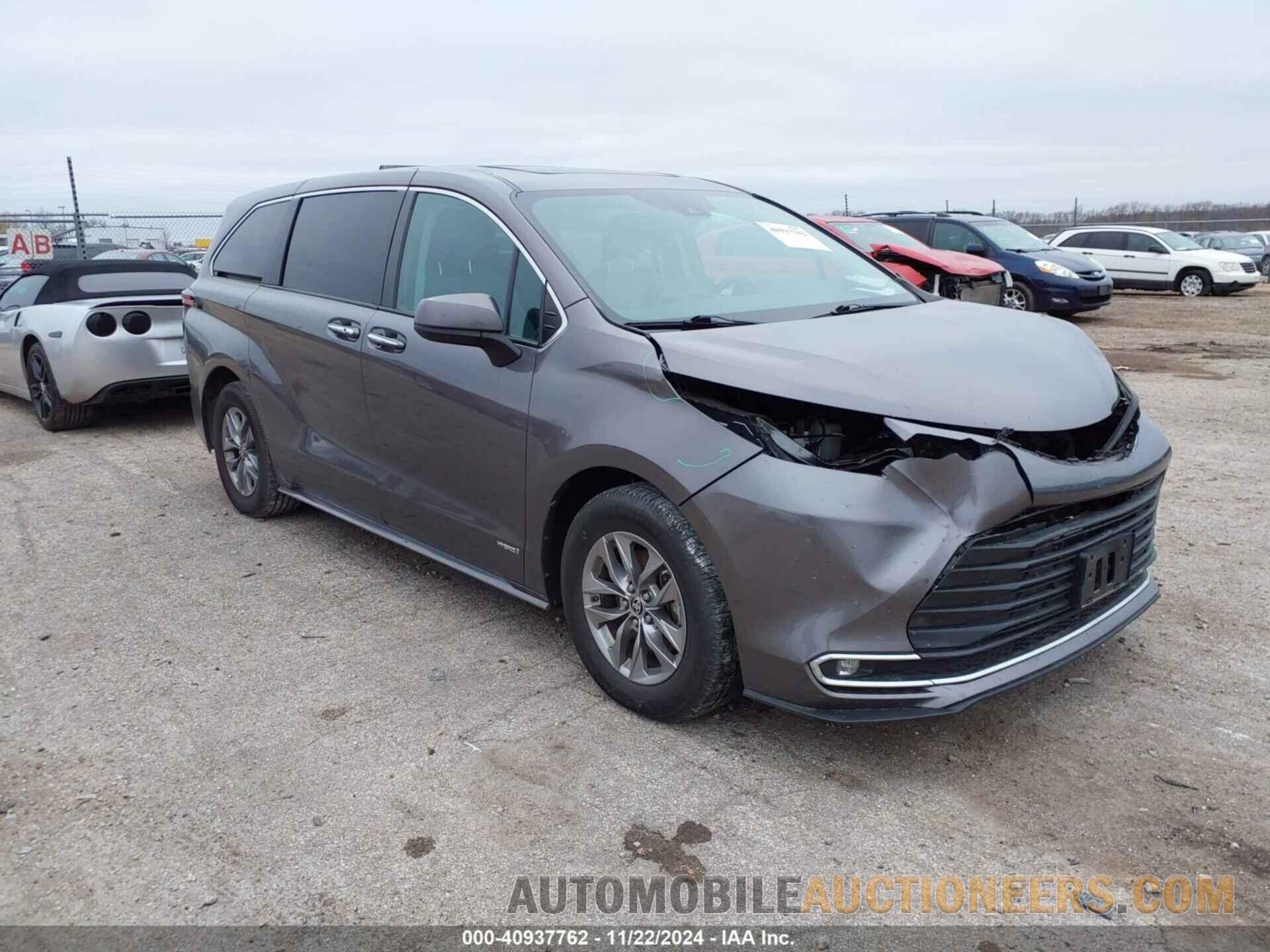 5TDYSKFC7MS005631 TOYOTA SIENNA 2021