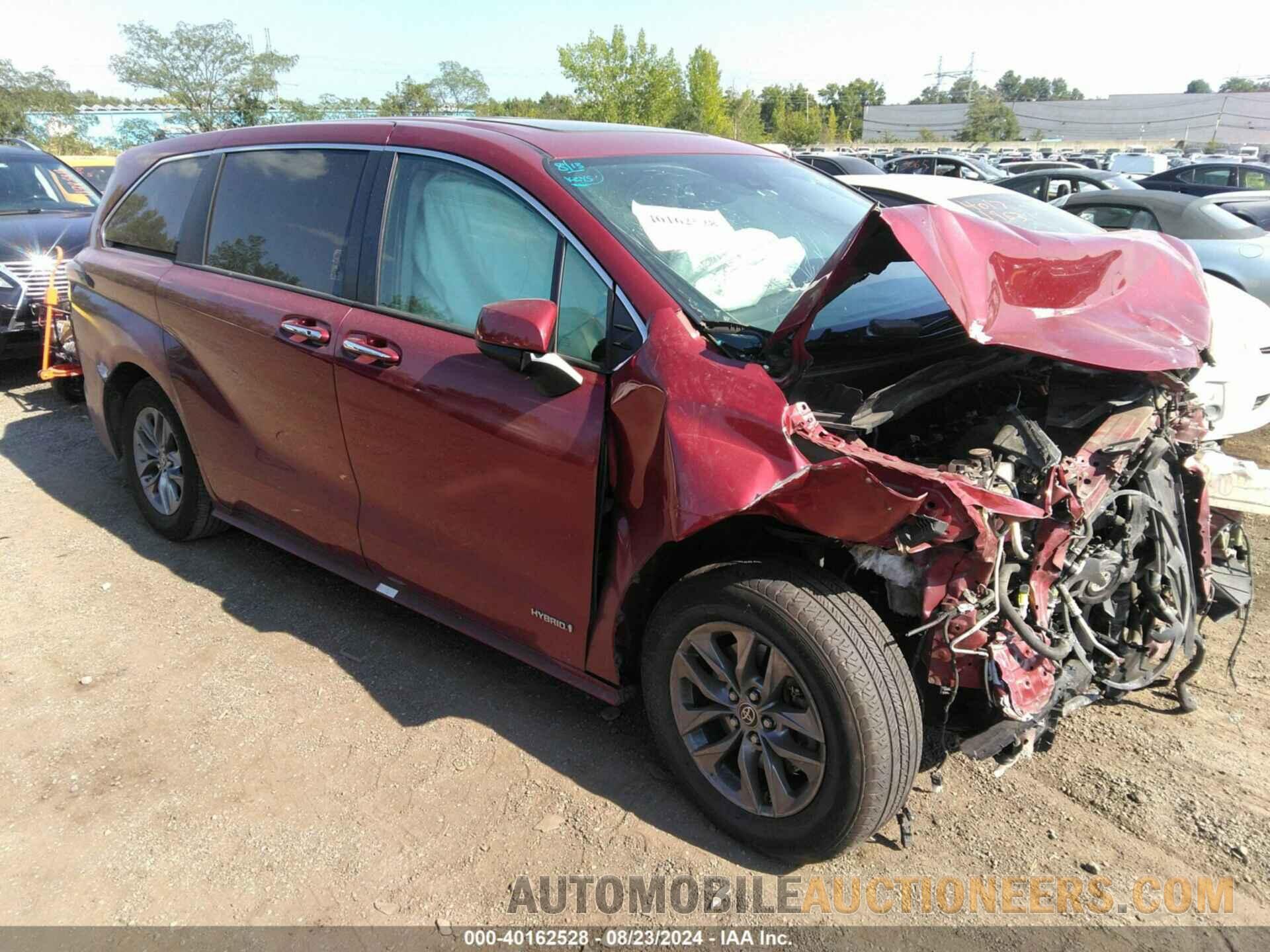 5TDYSKFC7MS008318 TOYOTA SIENNA 2021