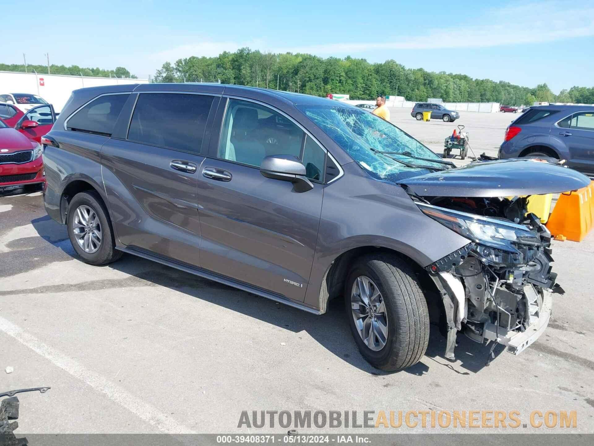 5TDYSKFC7MS009856 TOYOTA SIENNA 2021