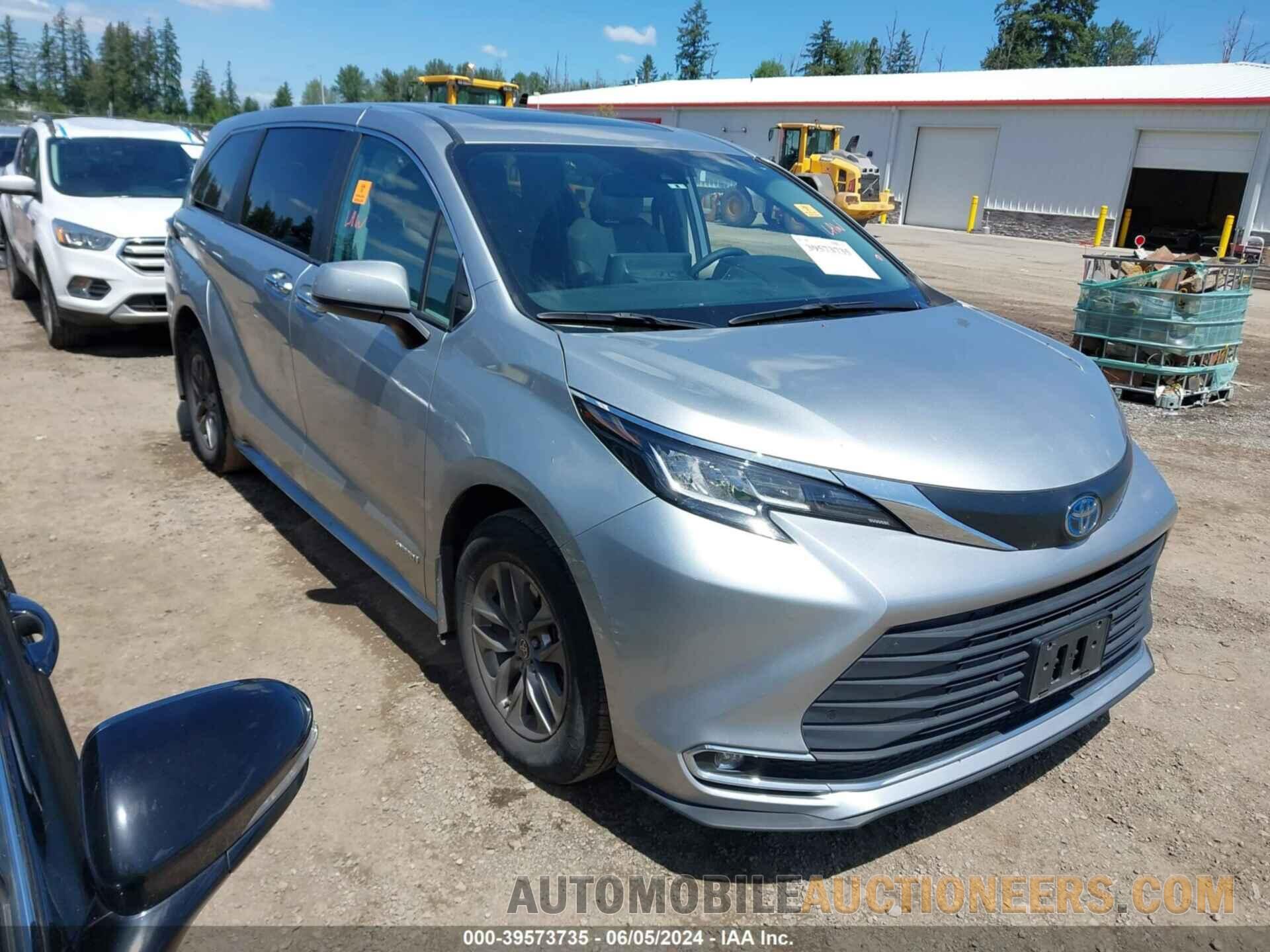 5TDYSKFC8MS039495 TOYOTA SIENNA 2021