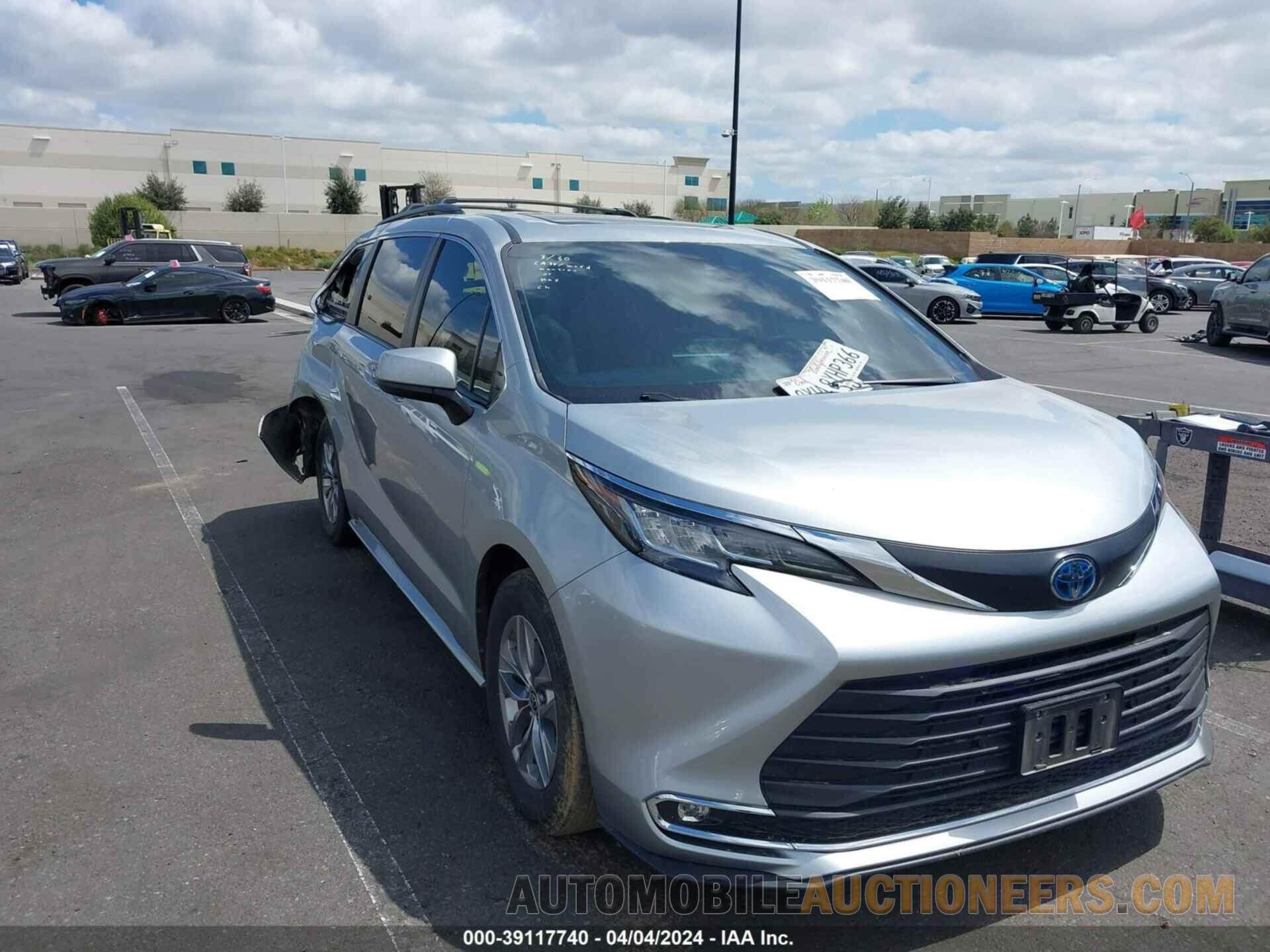 5TDYSKFC8MS040033 TOYOTA SIENNA 2021