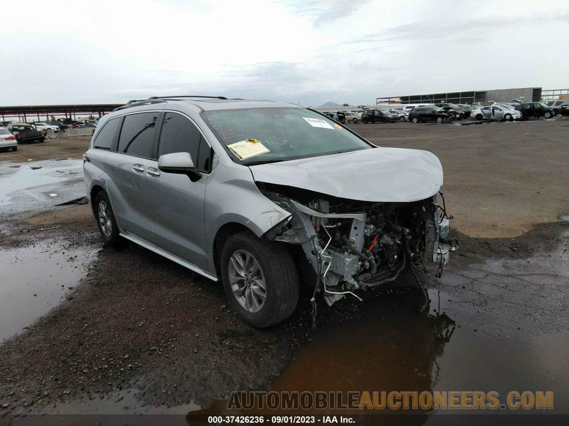 5TDYSKFC9NS070322 TOYOTA SIENNA 2022