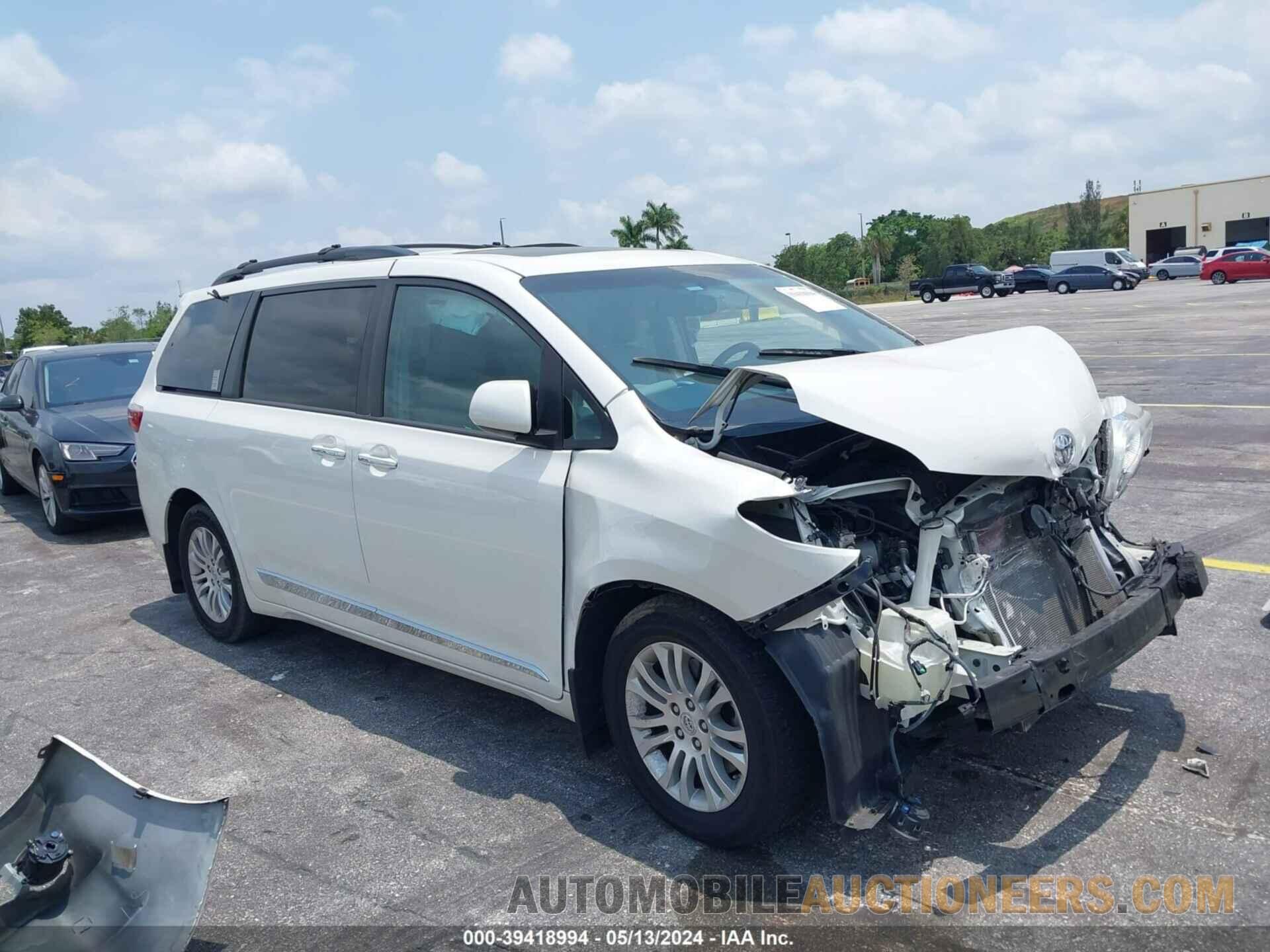 5TDYZ3DC0HS797583 TOYOTA SIENNA 2017