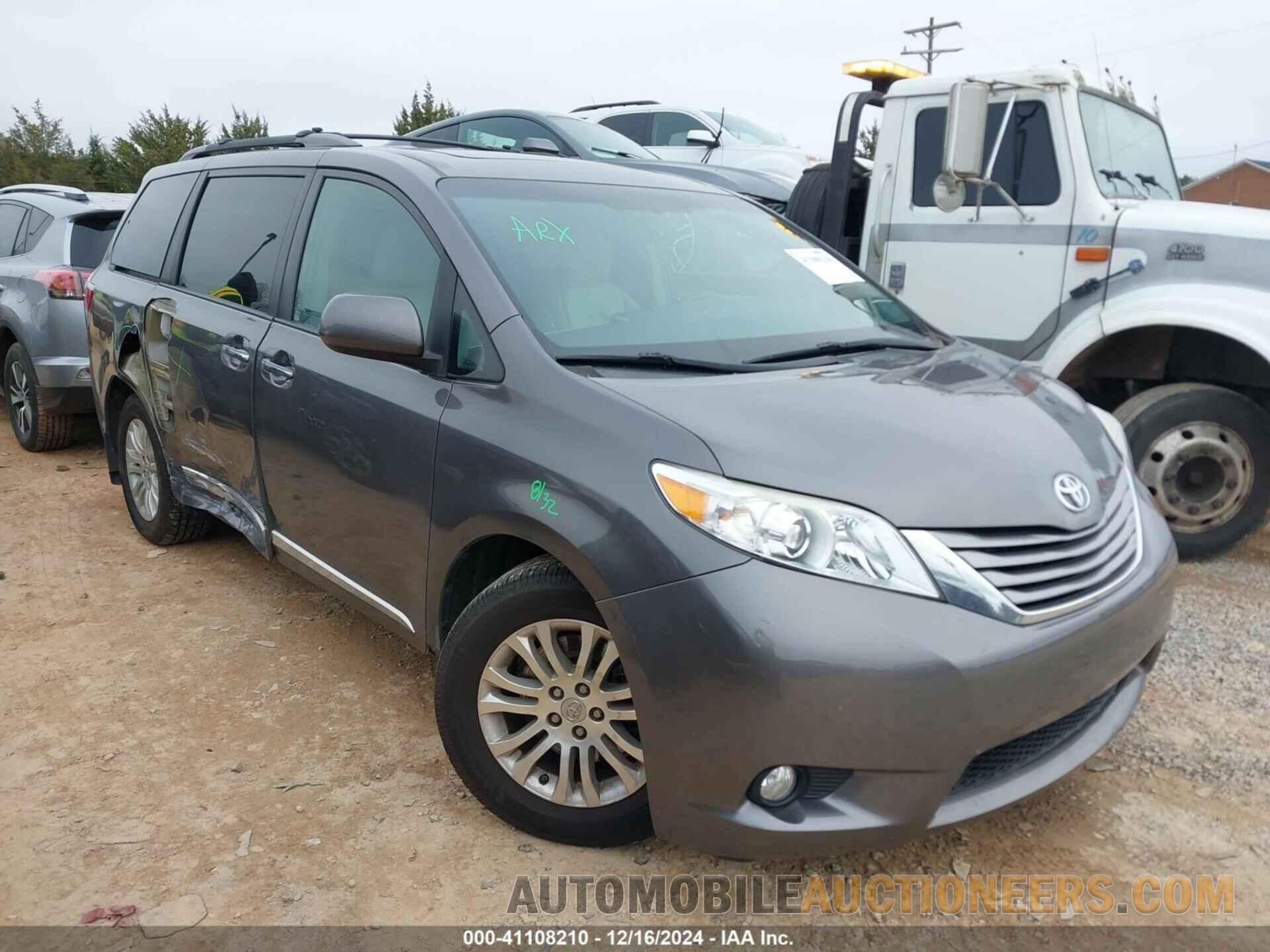 5TDYZ3DC0HS817539 TOYOTA SIENNA 2017