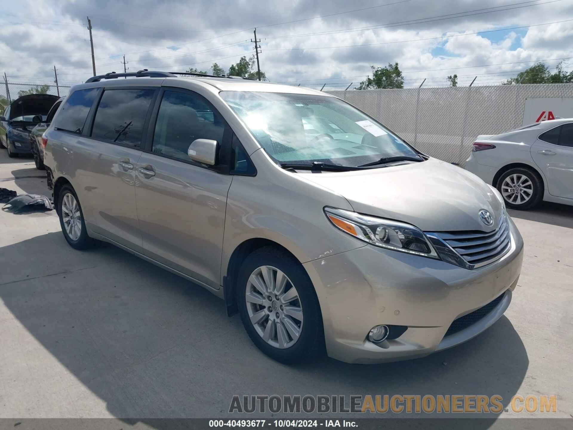 5TDYZ3DC0HS850945 TOYOTA SIENNA 2017