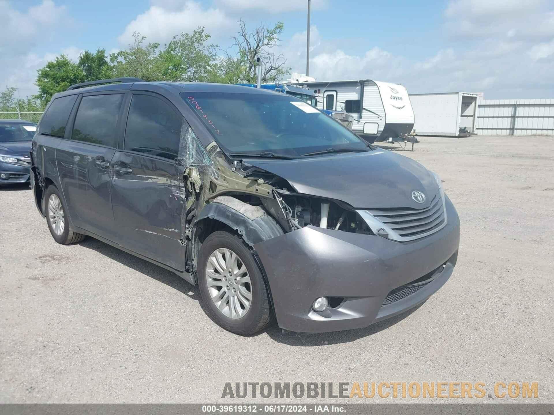 5TDYZ3DC0HS861105 TOYOTA SIENNA 2017