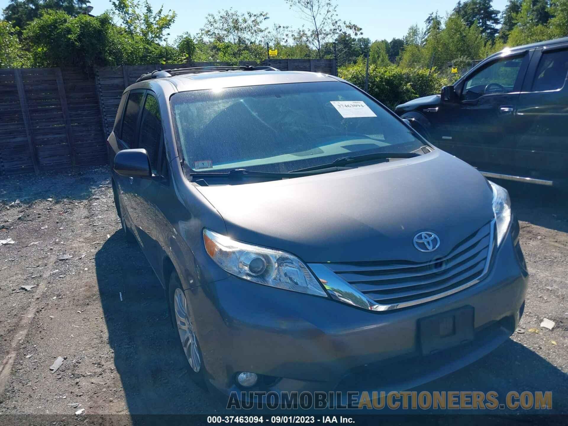 5TDYZ3DC0HS861458 TOYOTA SIENNA 2017