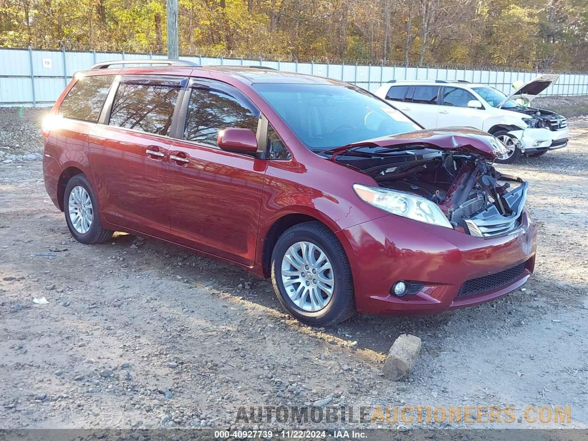 5TDYZ3DC0HS862383 TOYOTA SIENNA 2017