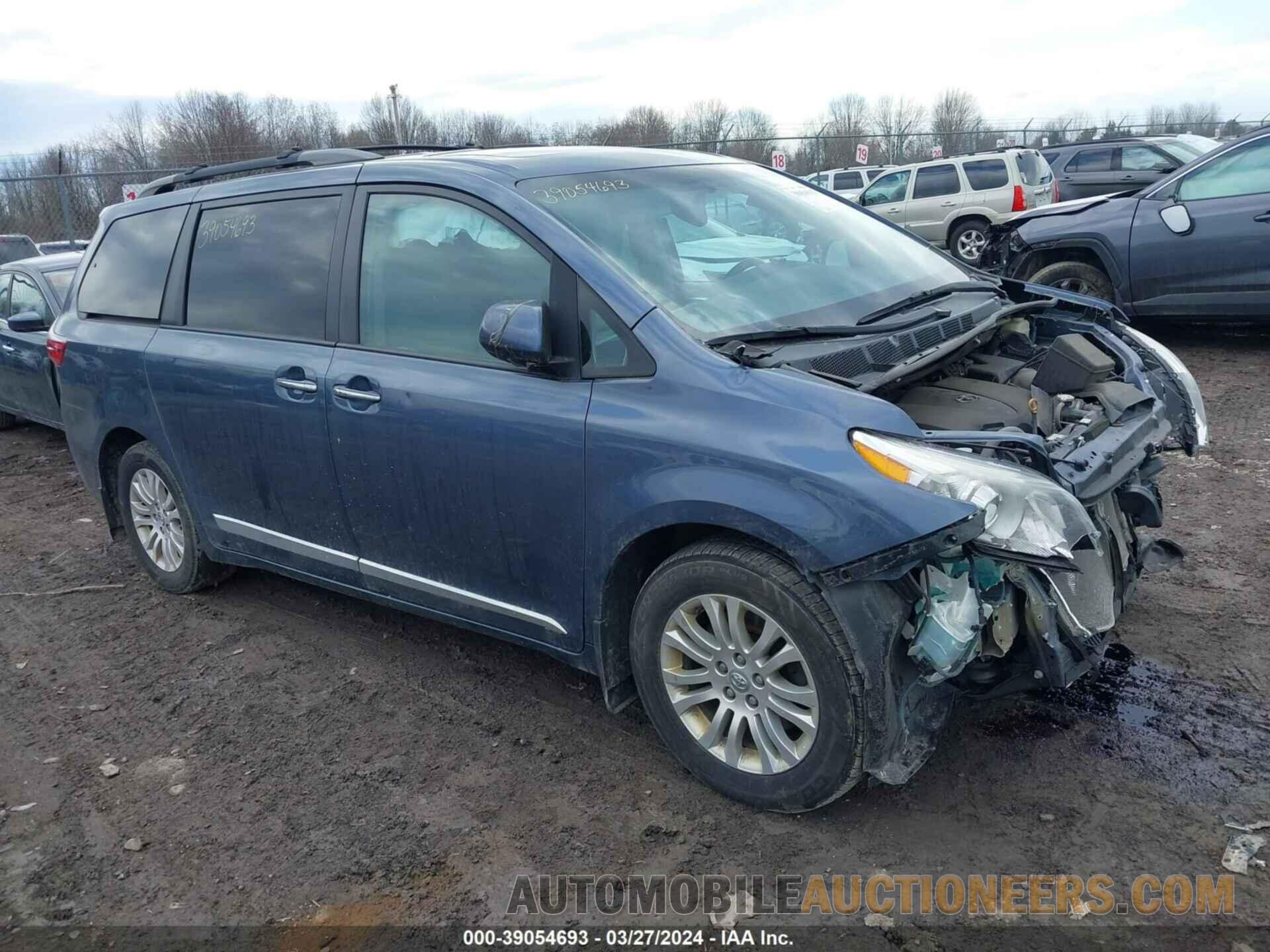 5TDYZ3DC0HS878535 TOYOTA SIENNA 2017