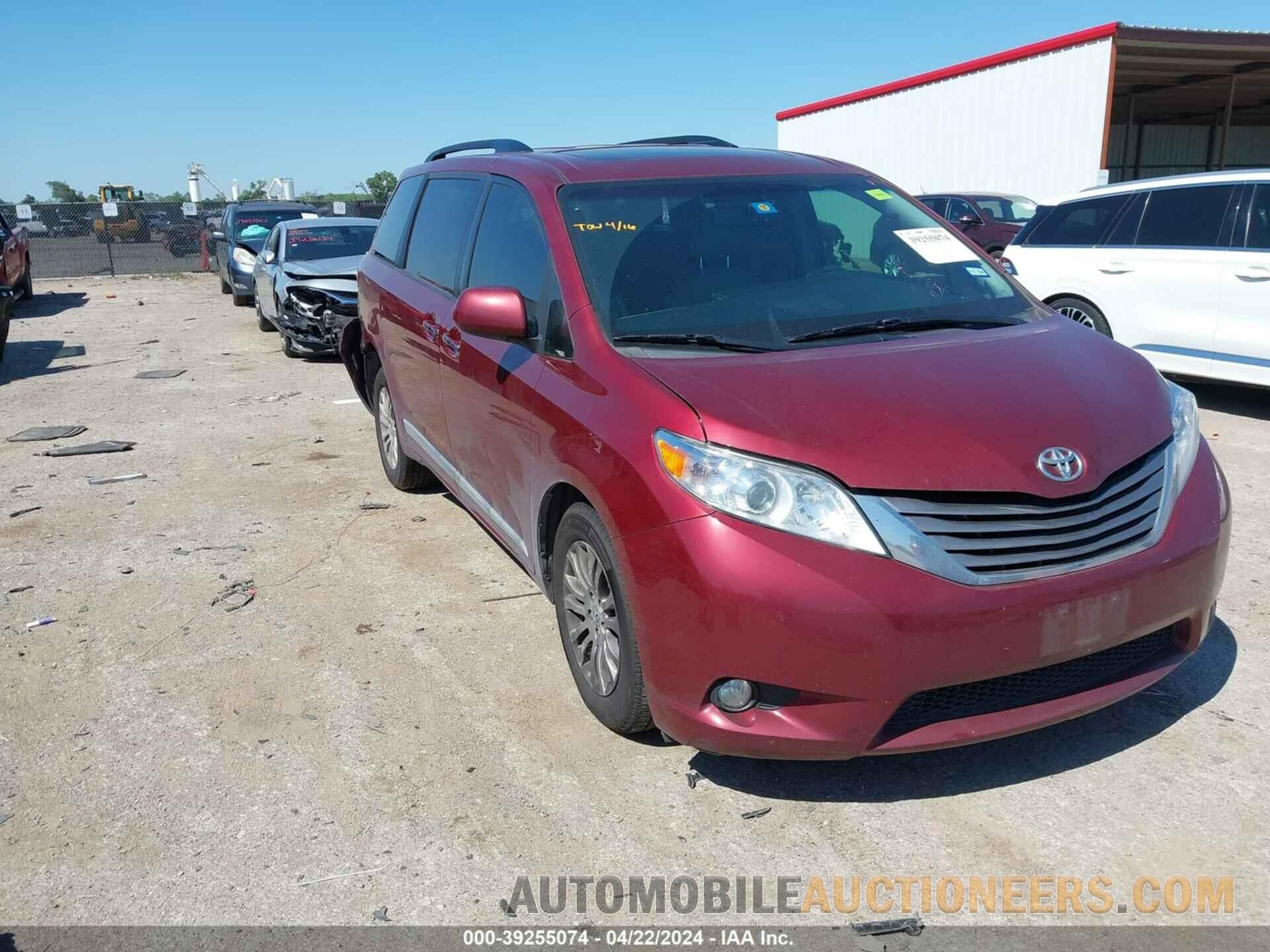 5TDYZ3DC0HS900596 TOYOTA SIENNA 2017