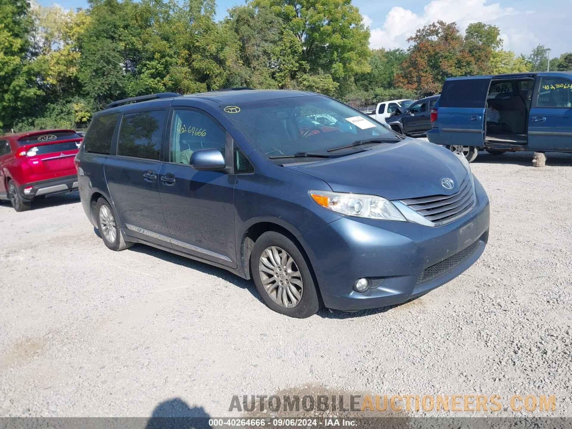 5TDYZ3DC1HS767427 TOYOTA SIENNA 2017