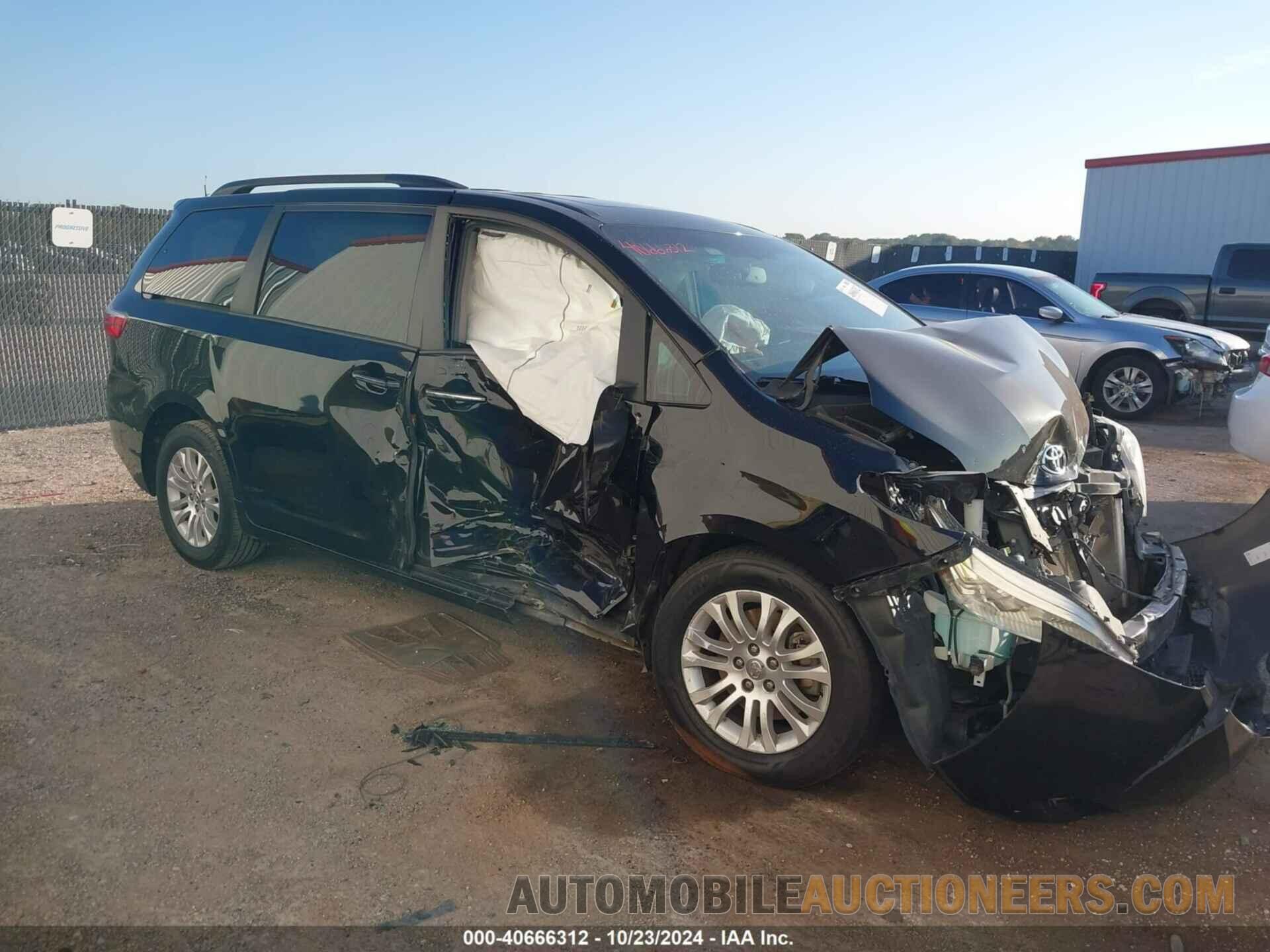 5TDYZ3DC1HS784406 TOYOTA SIENNA 2017