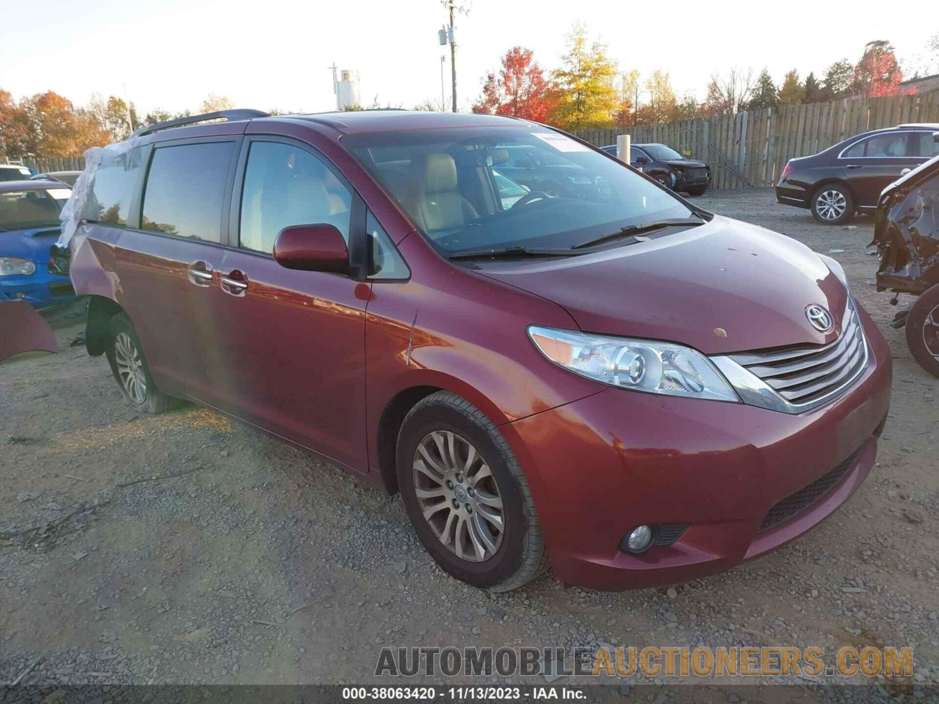 5TDYZ3DC1HS788262 TOYOTA SIENNA 2017