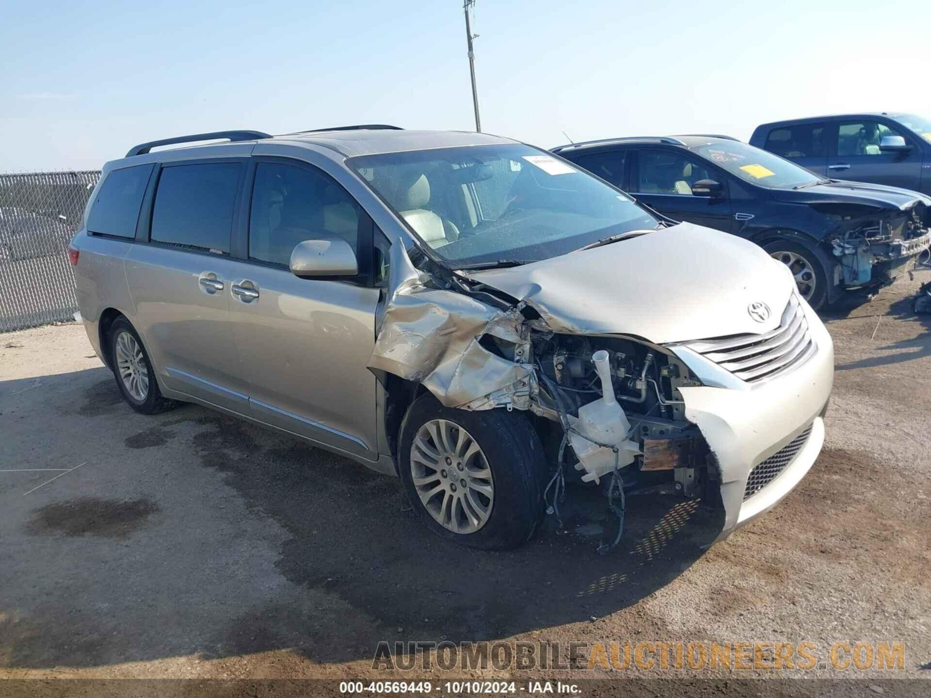 5TDYZ3DC1HS793073 TOYOTA SIENNA 2017