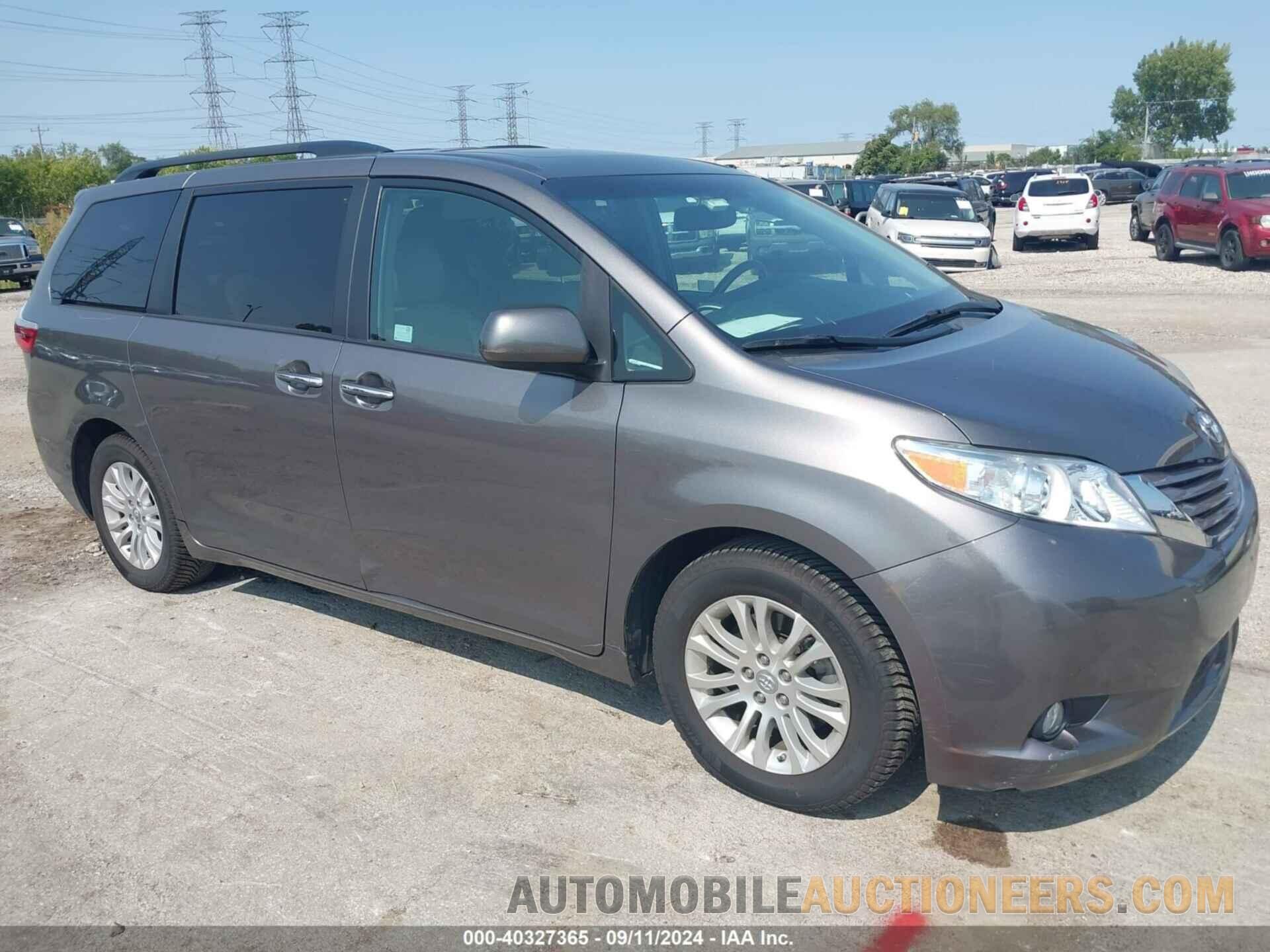 5TDYZ3DC1HS794580 TOYOTA SIENNA 2017