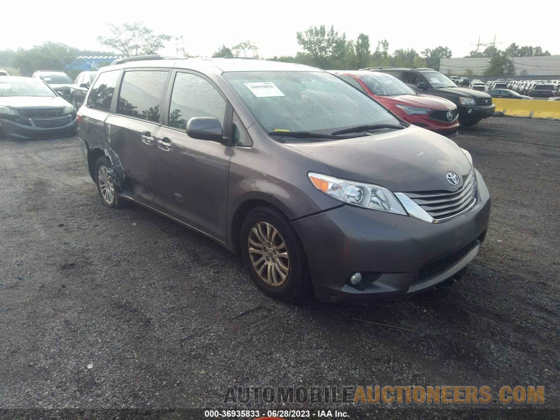 5TDYZ3DC1HS800166 TOYOTA SIENNA 2017