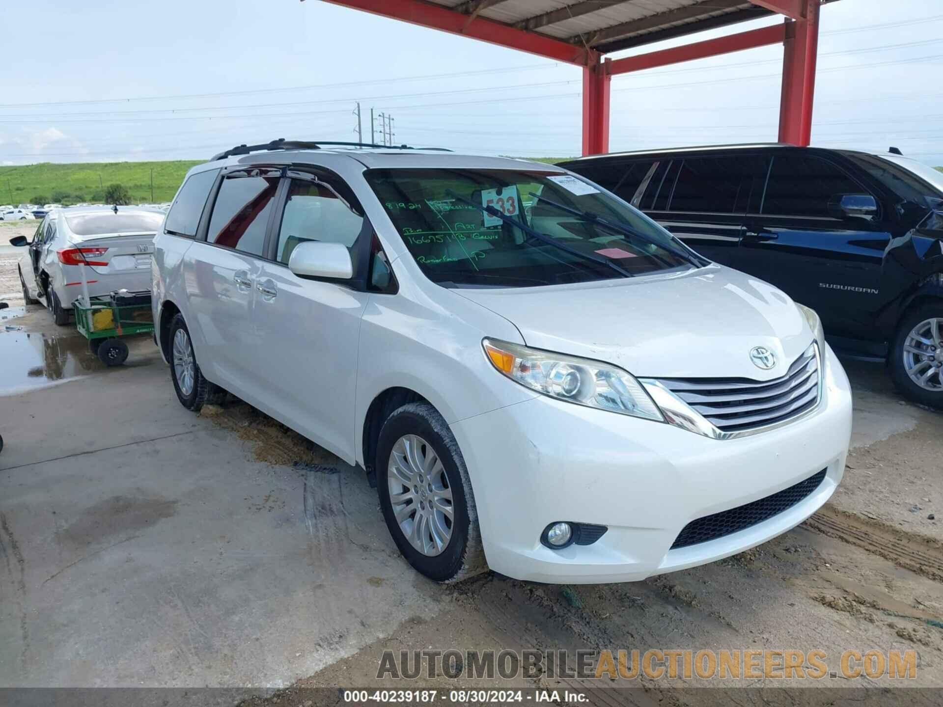 5TDYZ3DC1HS800457 TOYOTA SIENNA 2017