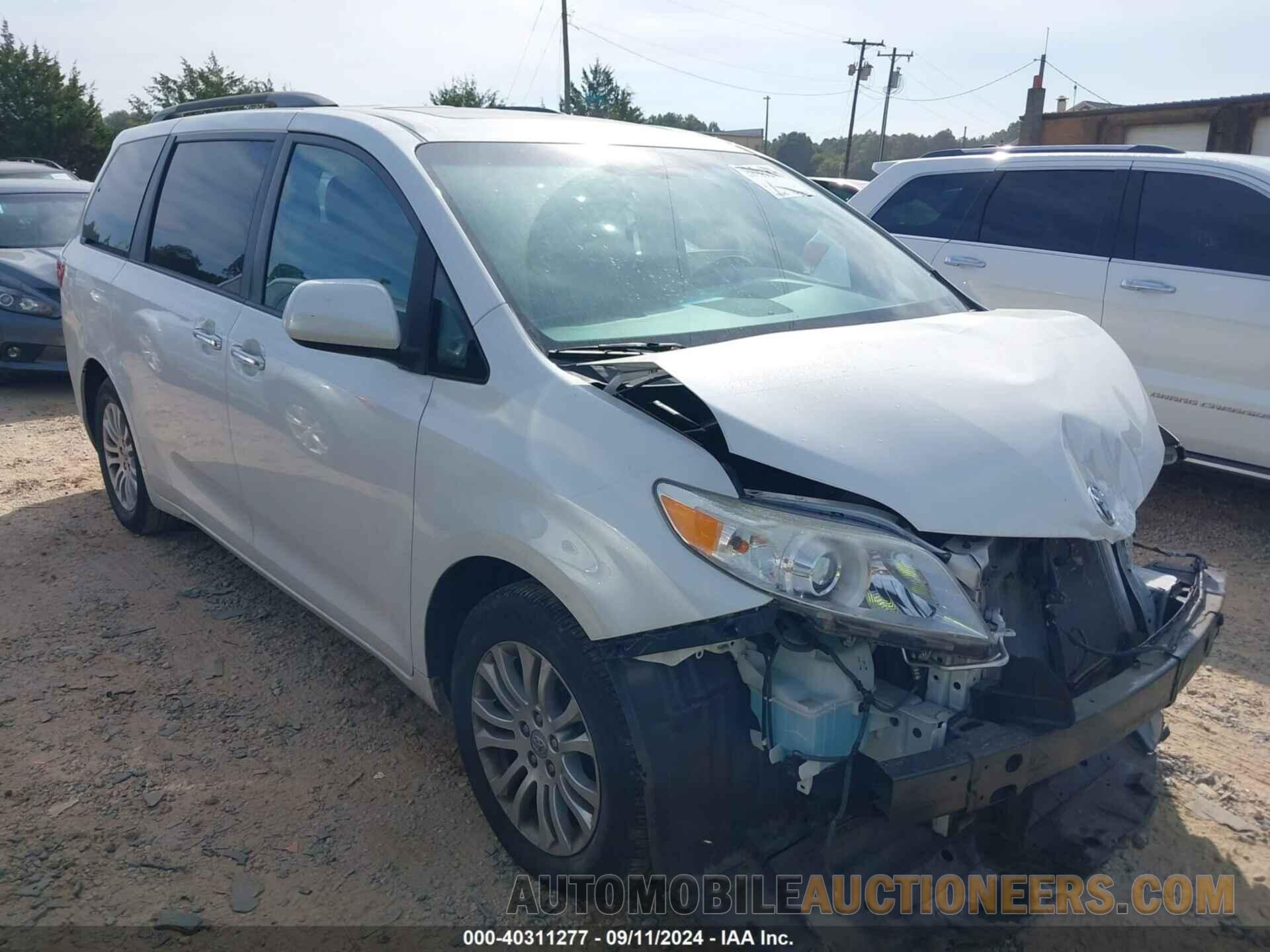 5TDYZ3DC1HS805707 TOYOTA SIENNA 2017