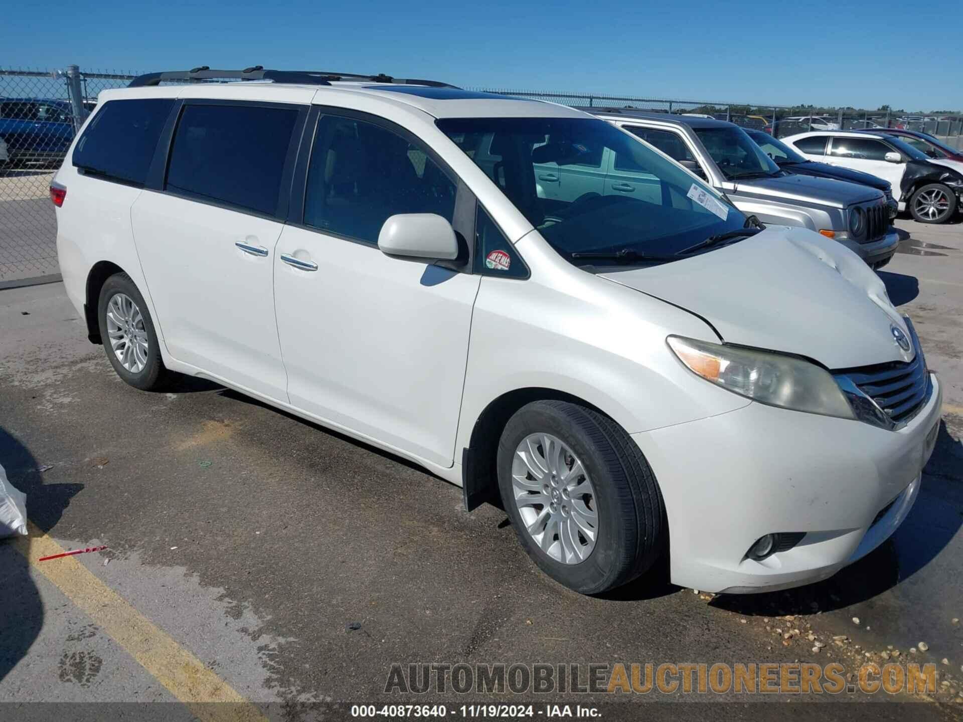 5TDYZ3DC1HS824998 TOYOTA SIENNA 2017